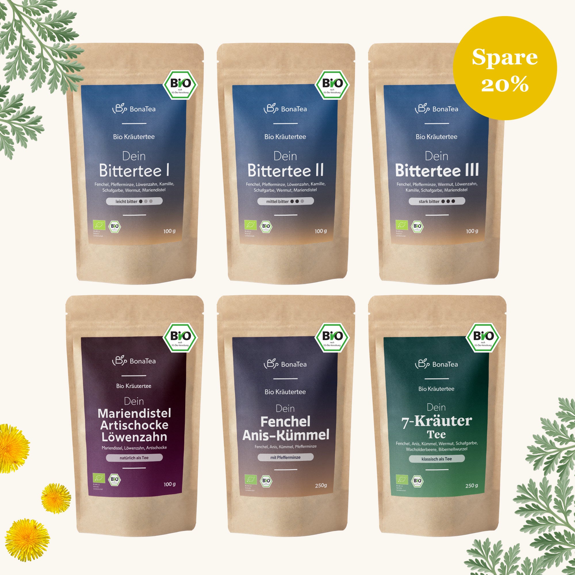 Dein Bittertee Starterset