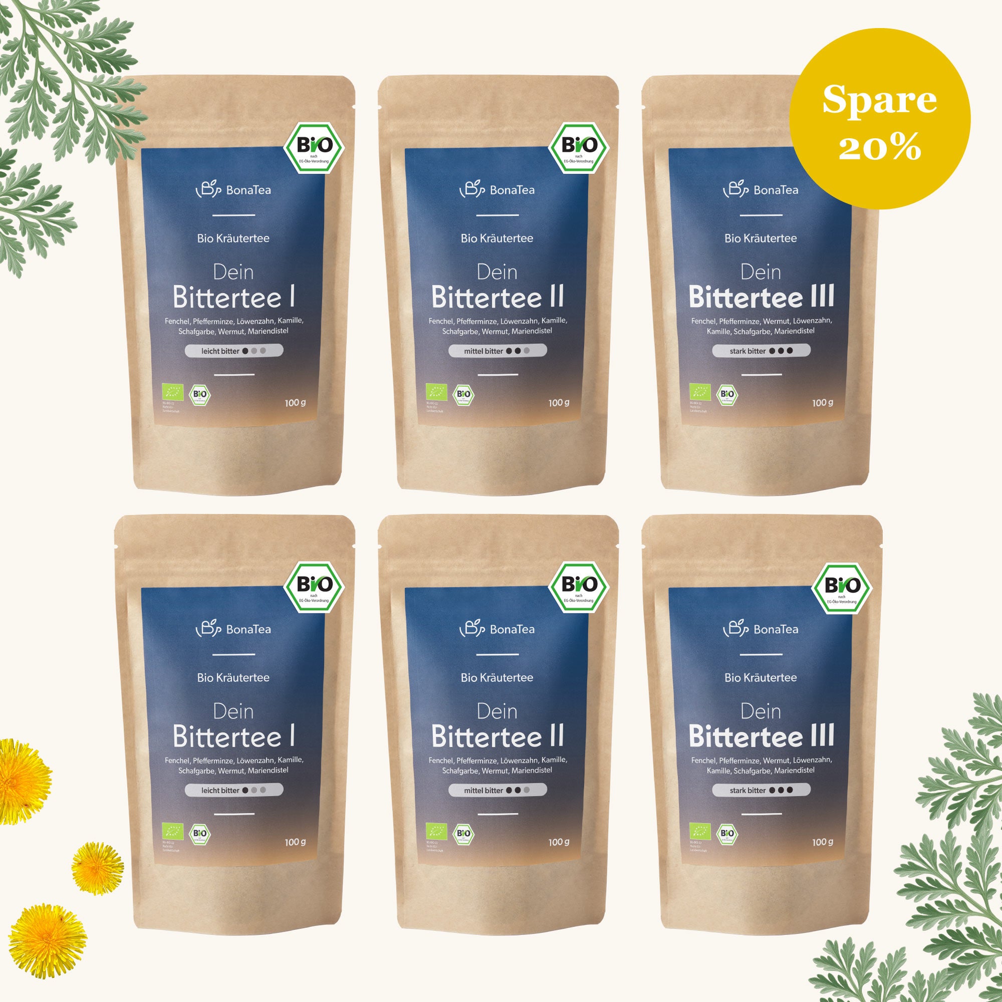 Dein Bittertee Starterset