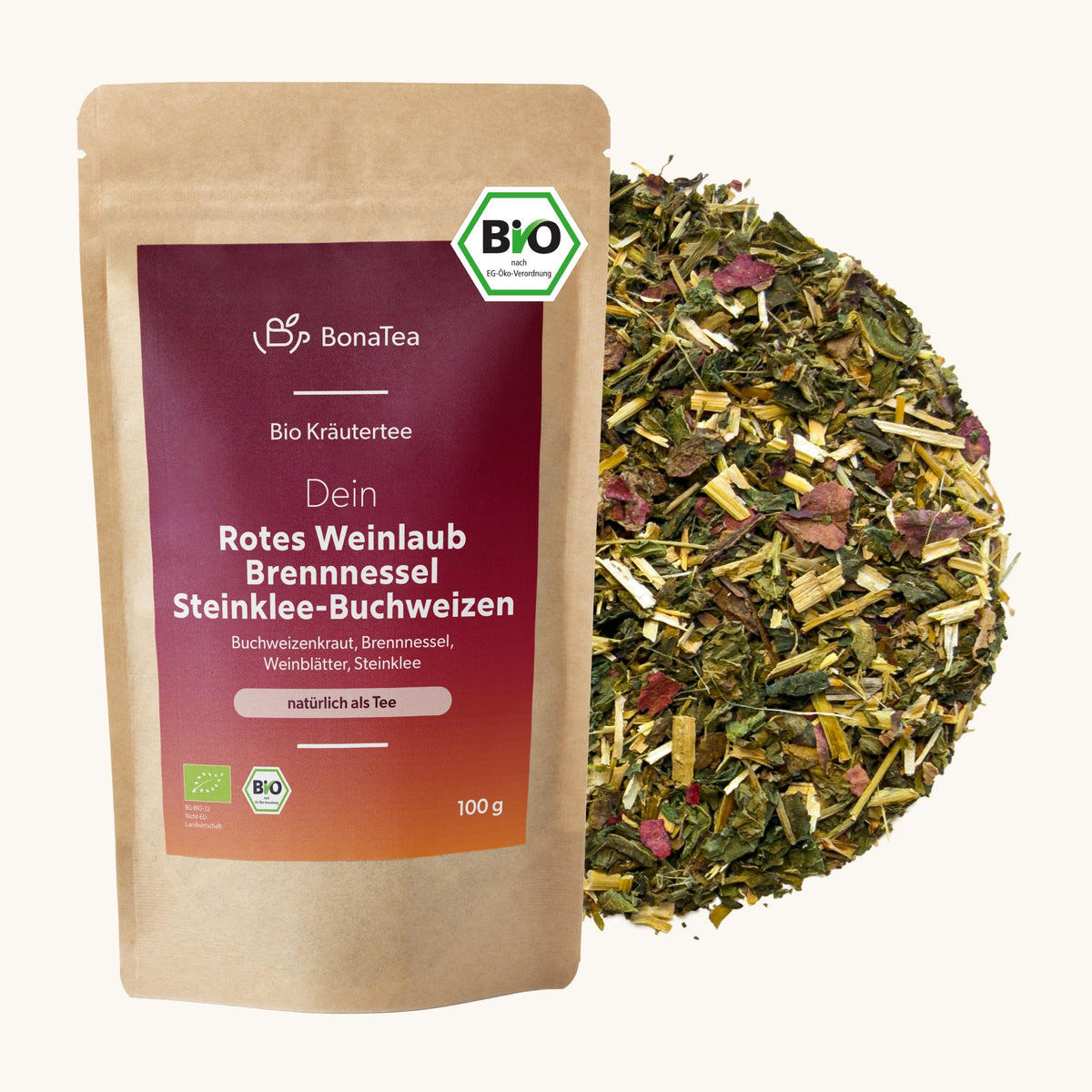 Dein Rotes Weinlaub-Brennnessel-Steinklee-Buchweizen