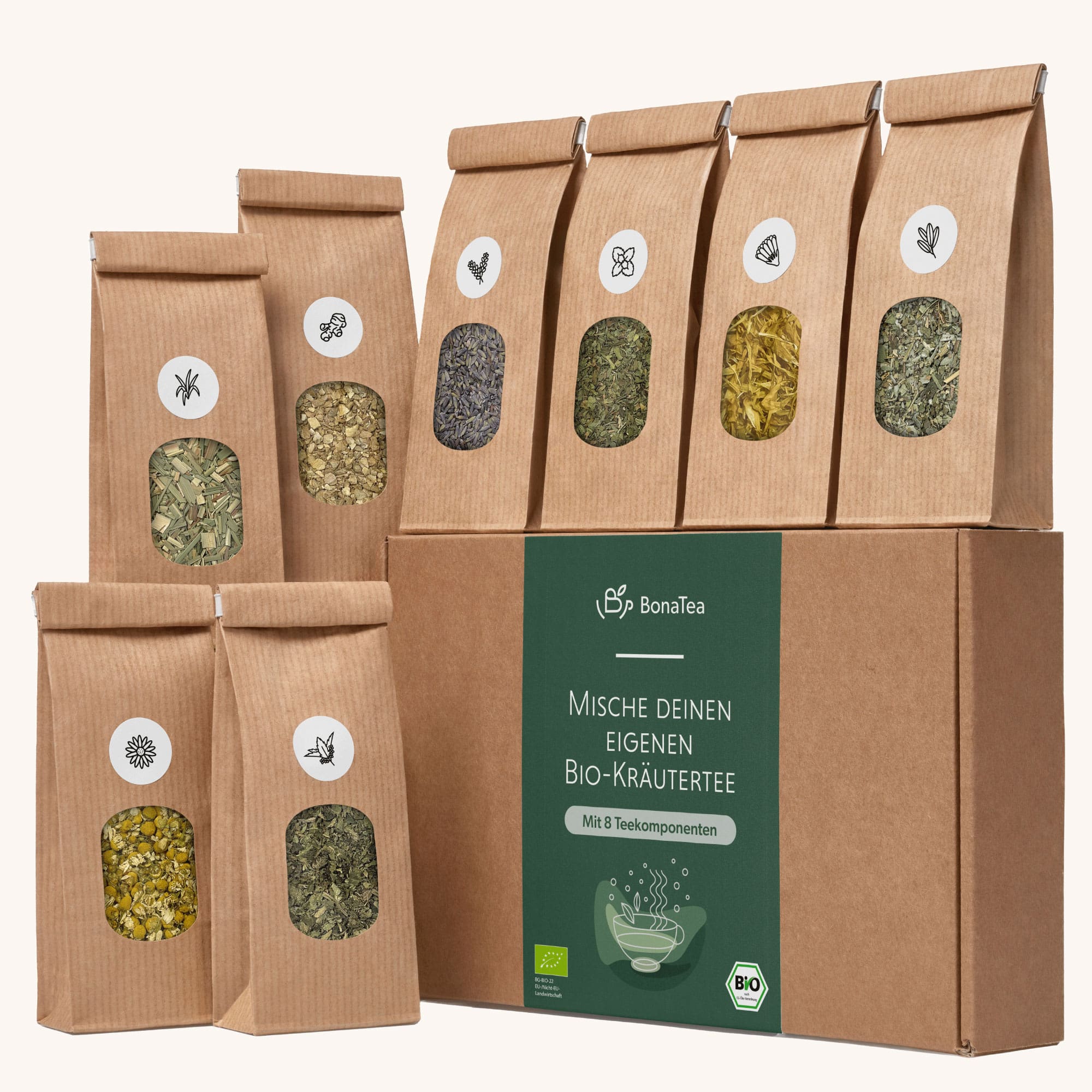 Kräutertee Selber Mischen Geschenkset