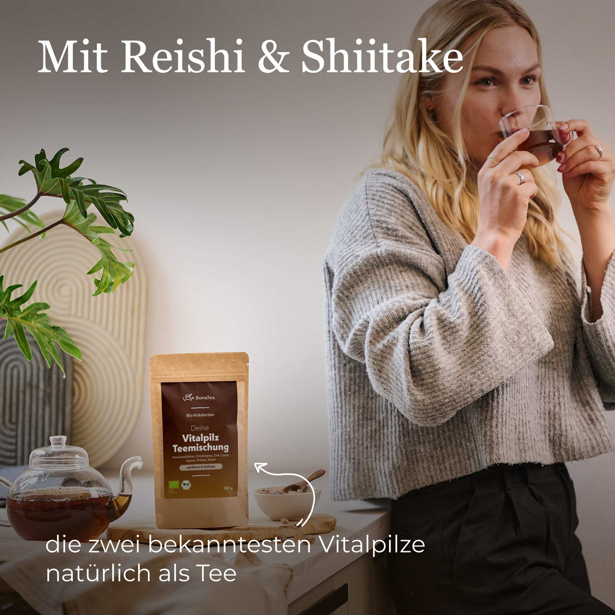 Deine Vitalpilz Teemischung