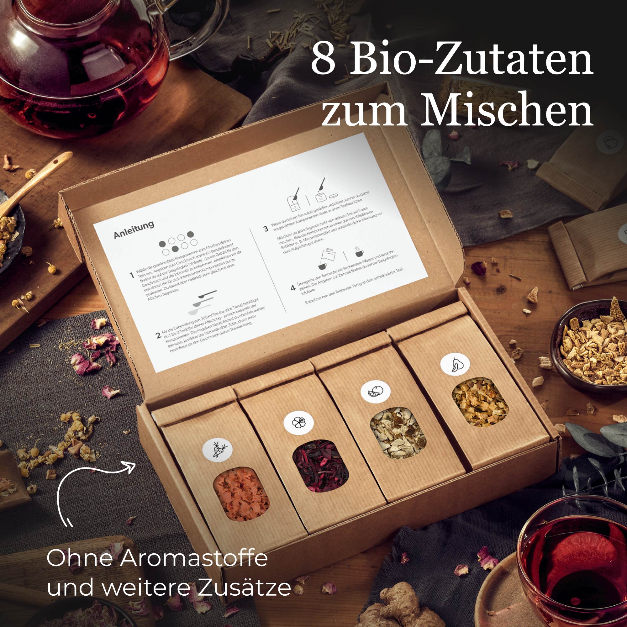 Früchtetee Selber Mischen Geschenkset