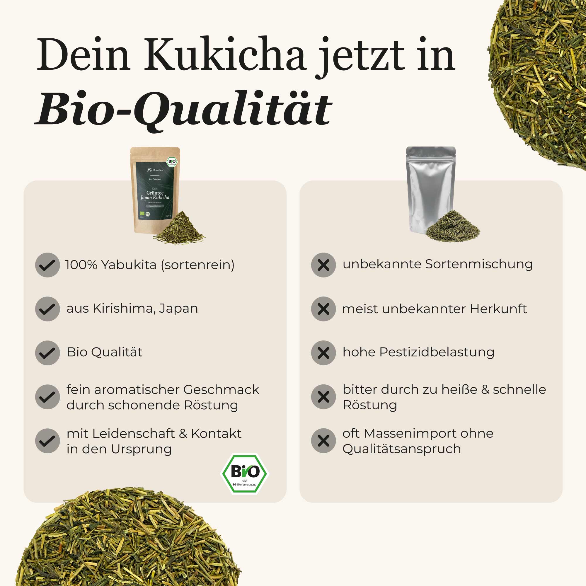 Dein Grüntee Japan Kukicha