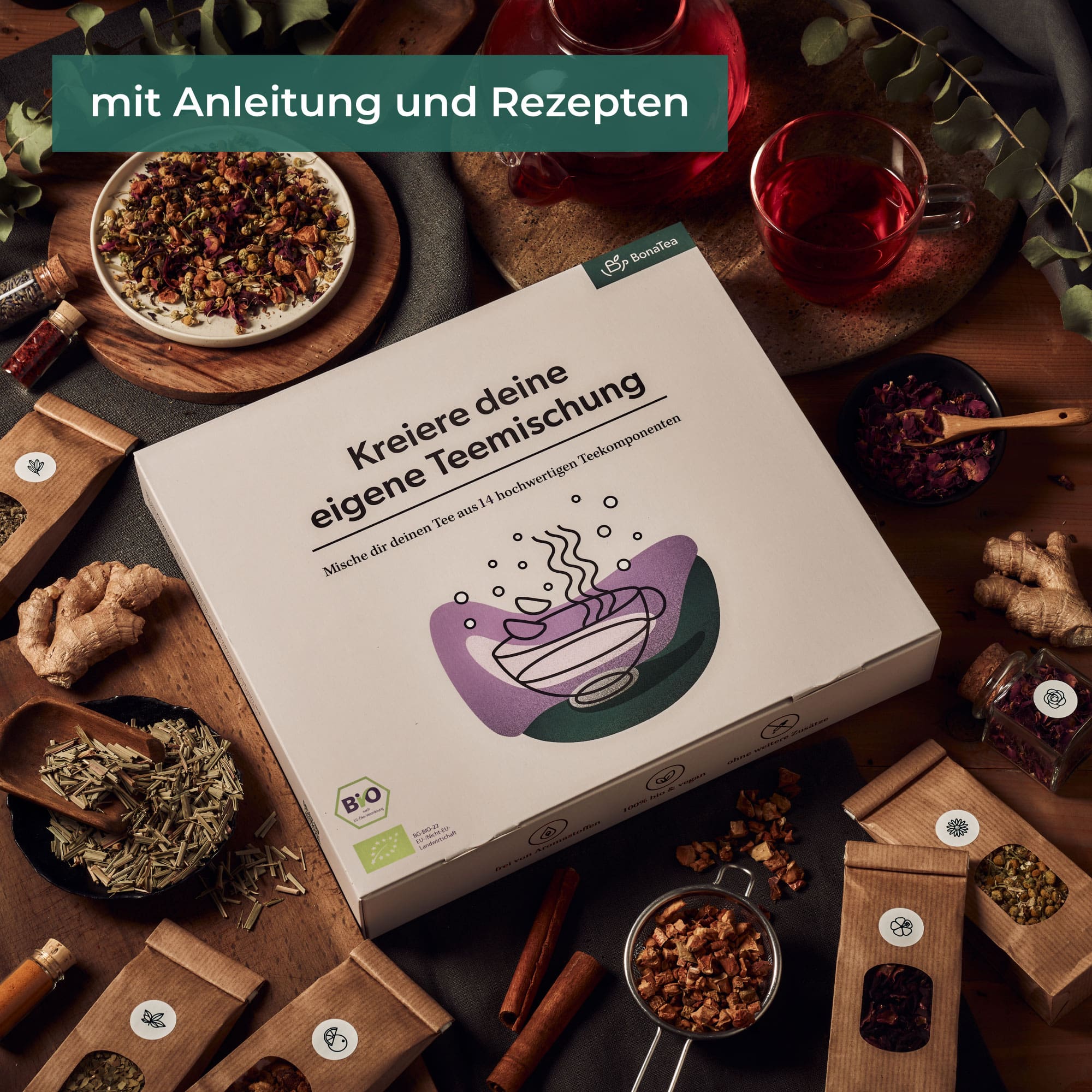 Tee Selber Mischen Geschenkset
