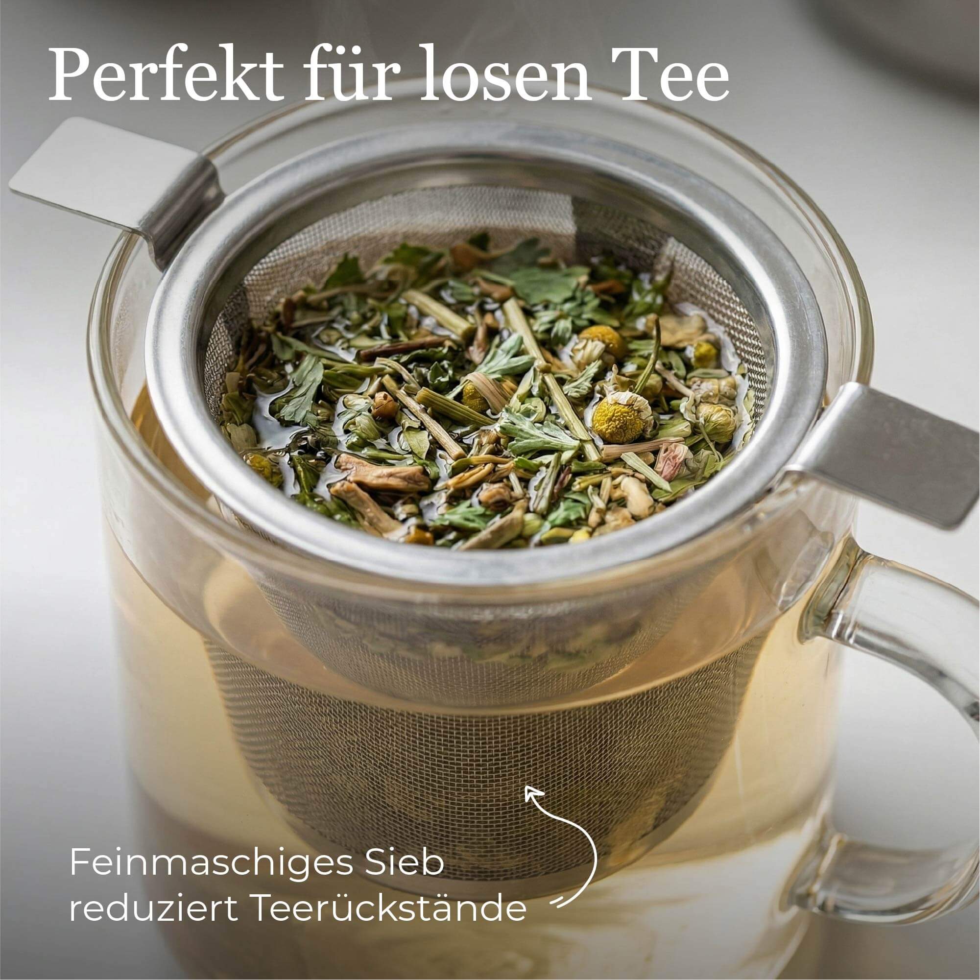 Dein Edelstahl Teesieb