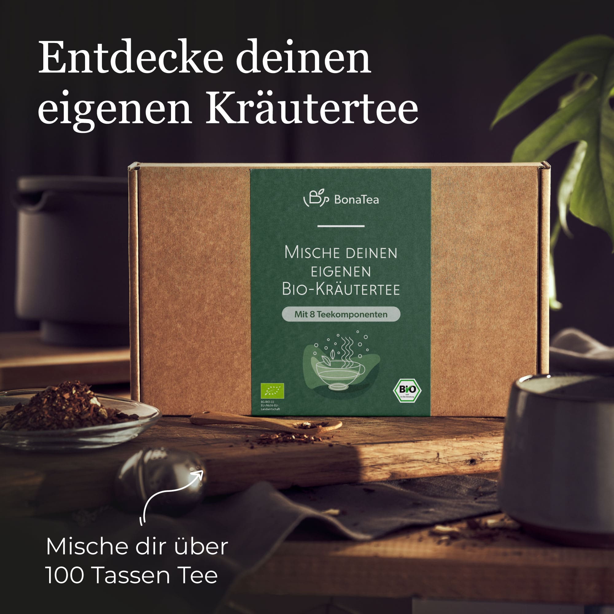 Kräutertee Selber Mischen Geschenkset