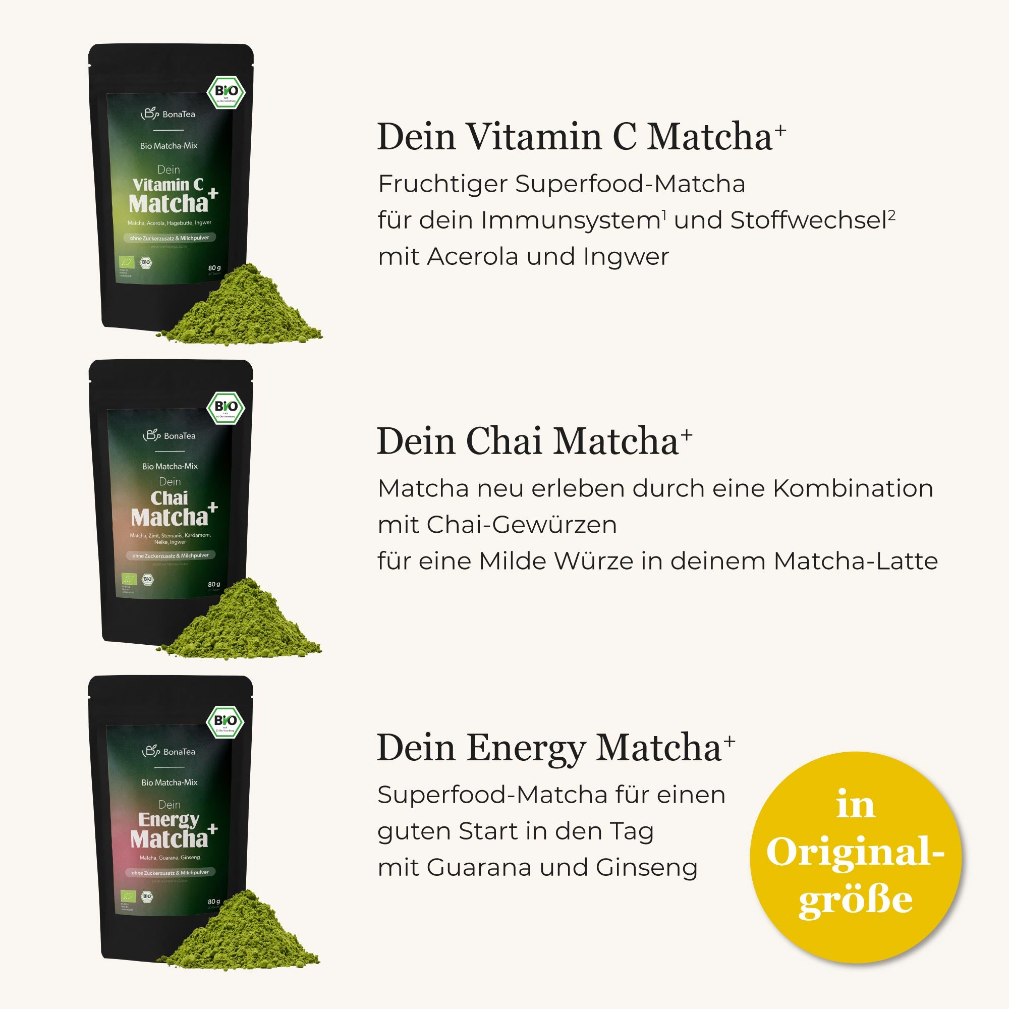 Dein Matcha⁺ Kennenlernset