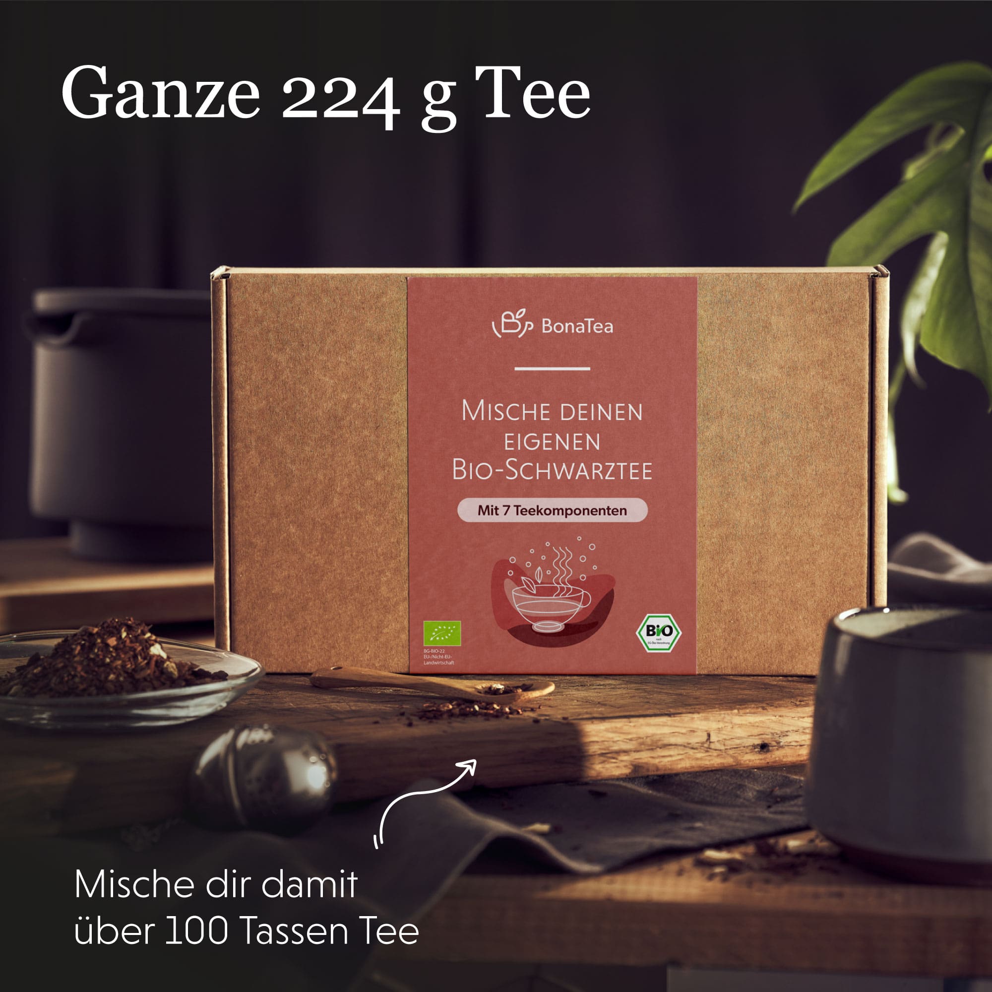 Schwarztee Selber Mischen Geschenkset