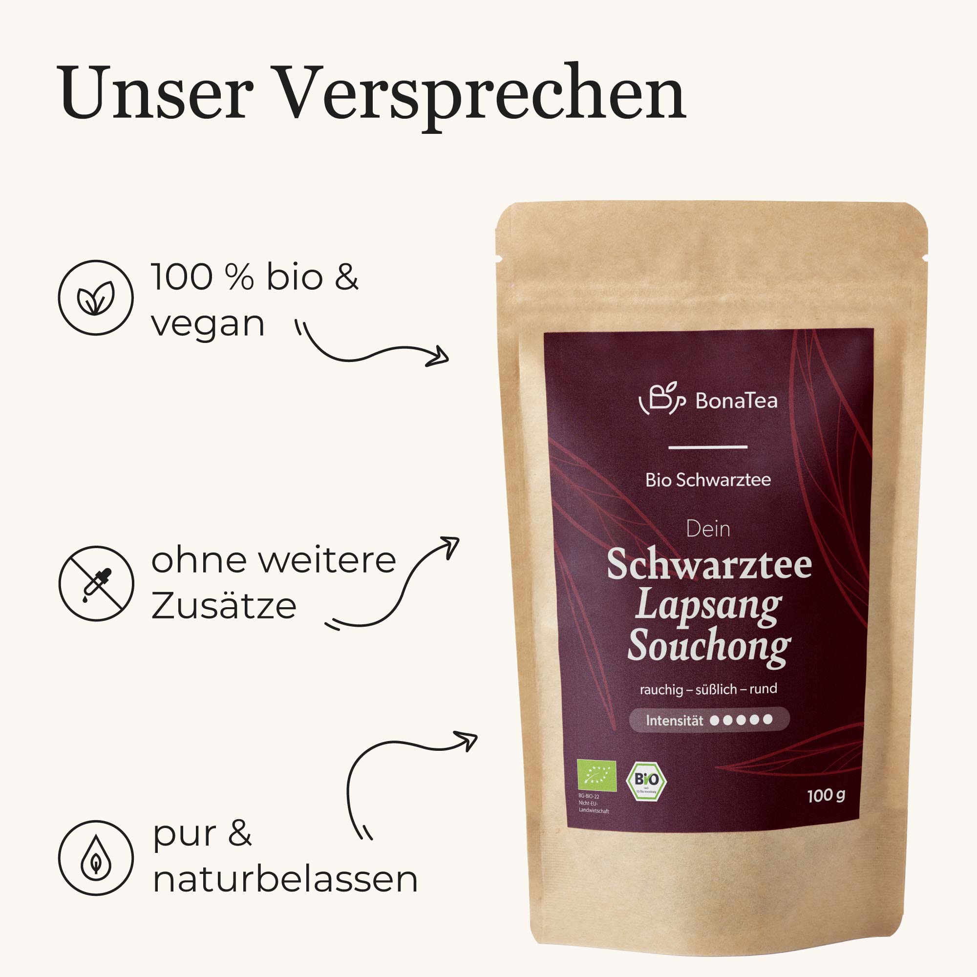 Dein Schwarztee Lapsang Souchong