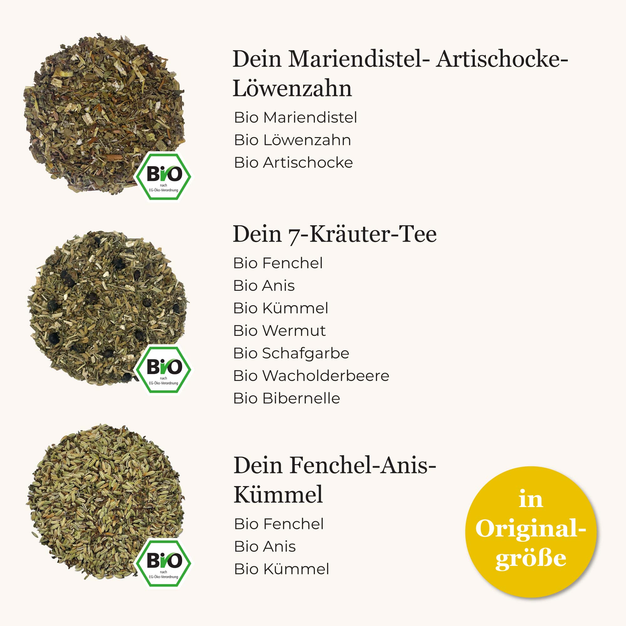Dein Bittertee Probierset