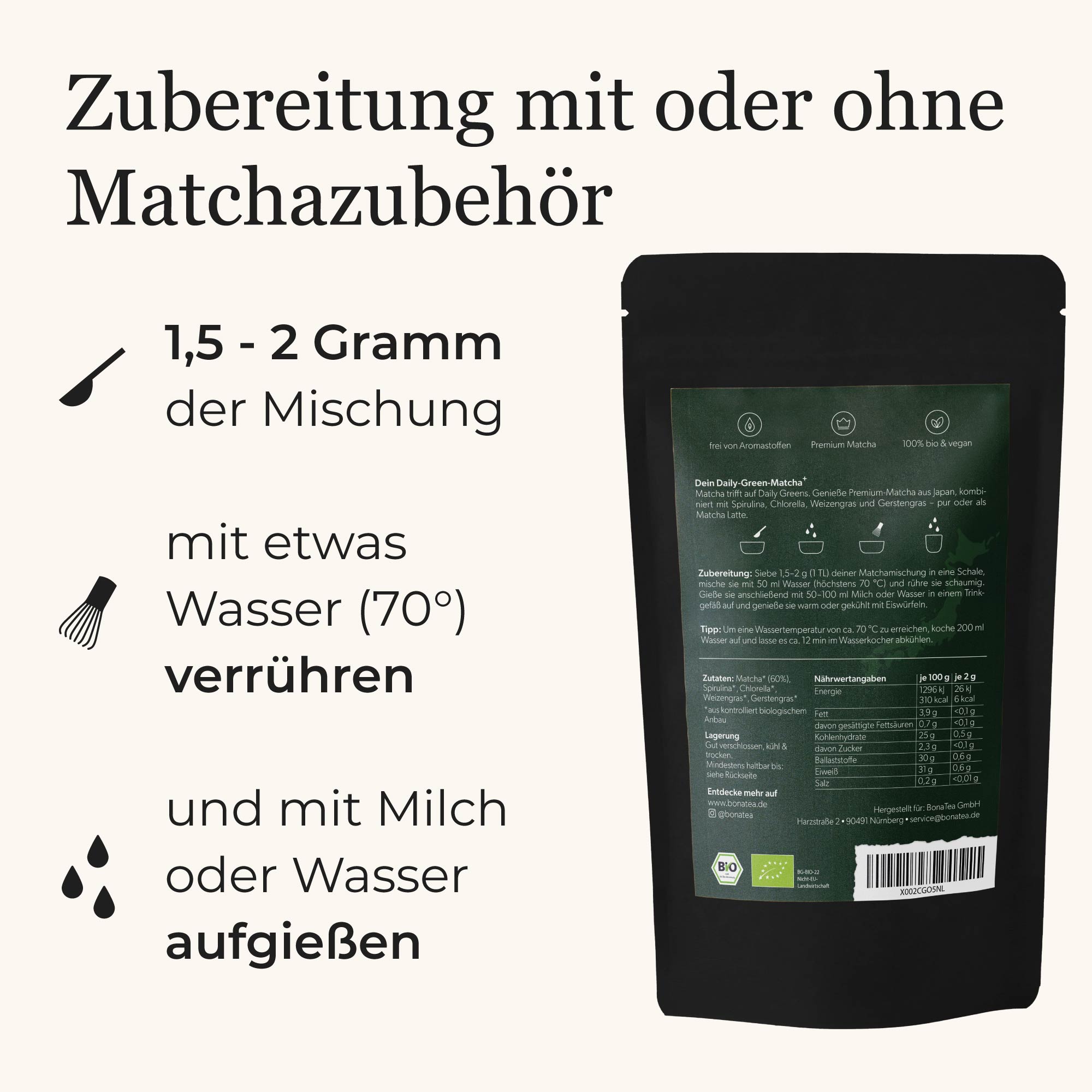 Dein Daily Green Matcha+