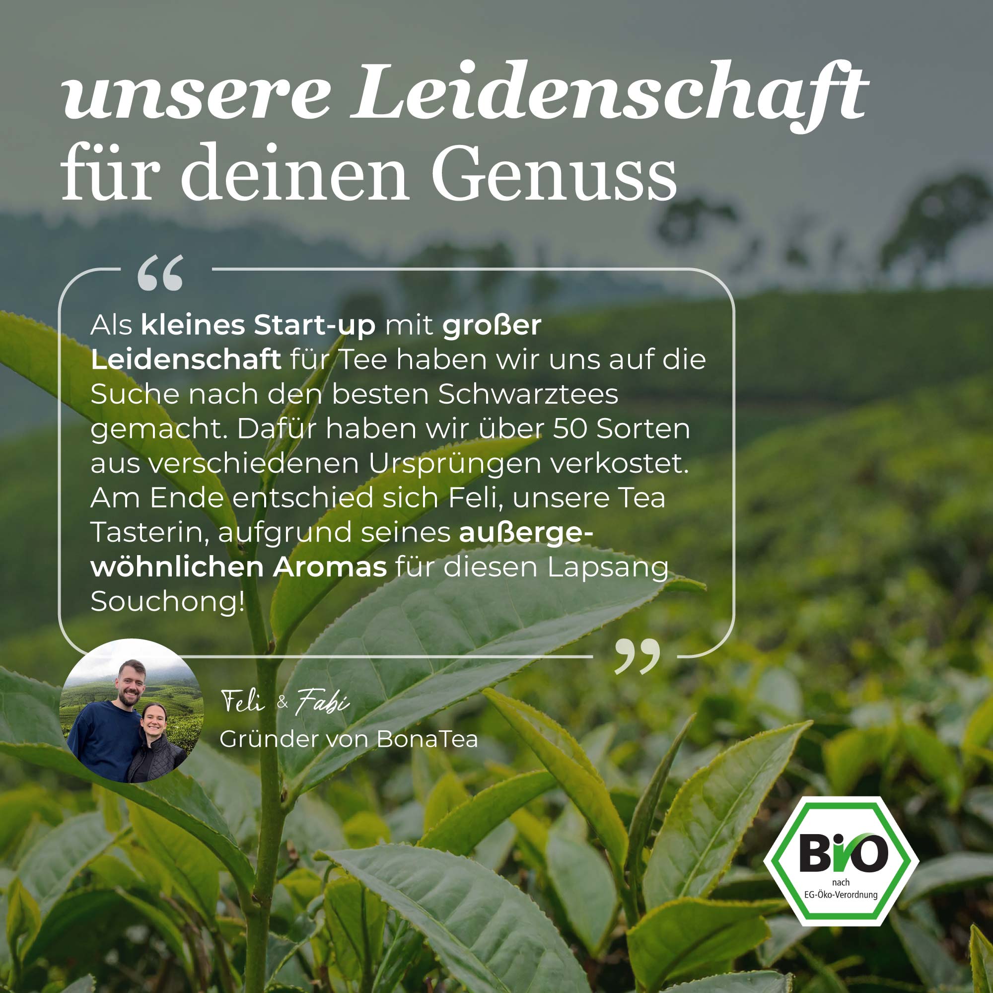 Dein Schwarztee Lapsang Souchong