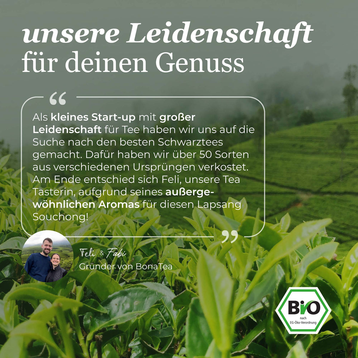 Dein Schwarztee Lapsang Souchong