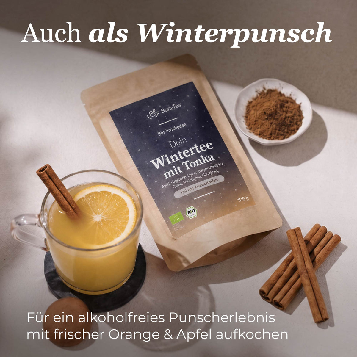Dein Wintertee mit Tonka