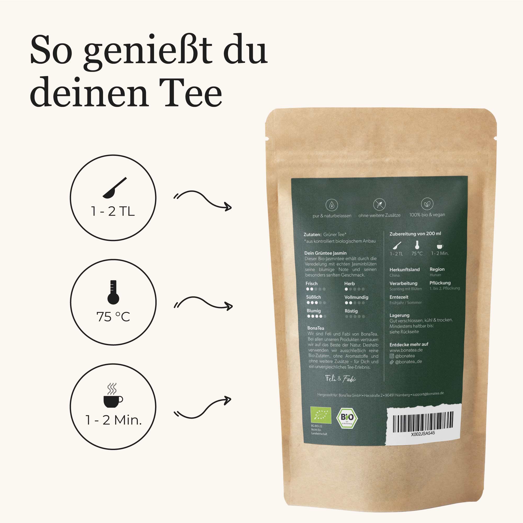 Dein Grüntee Jasmin