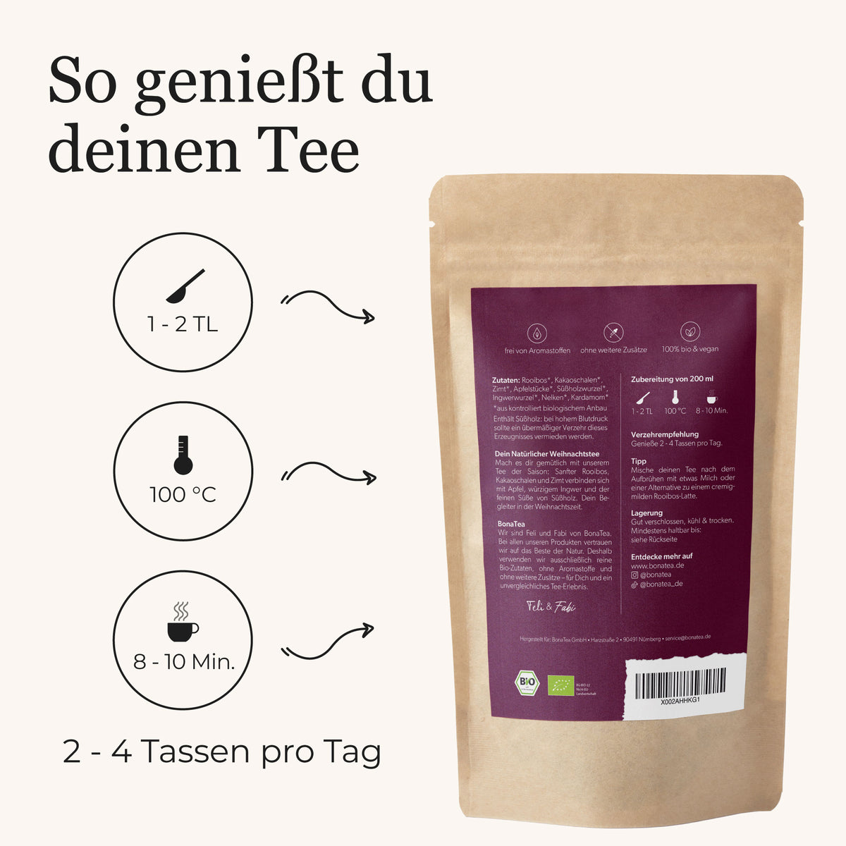 Dein Natürlicher Weihnachtstee