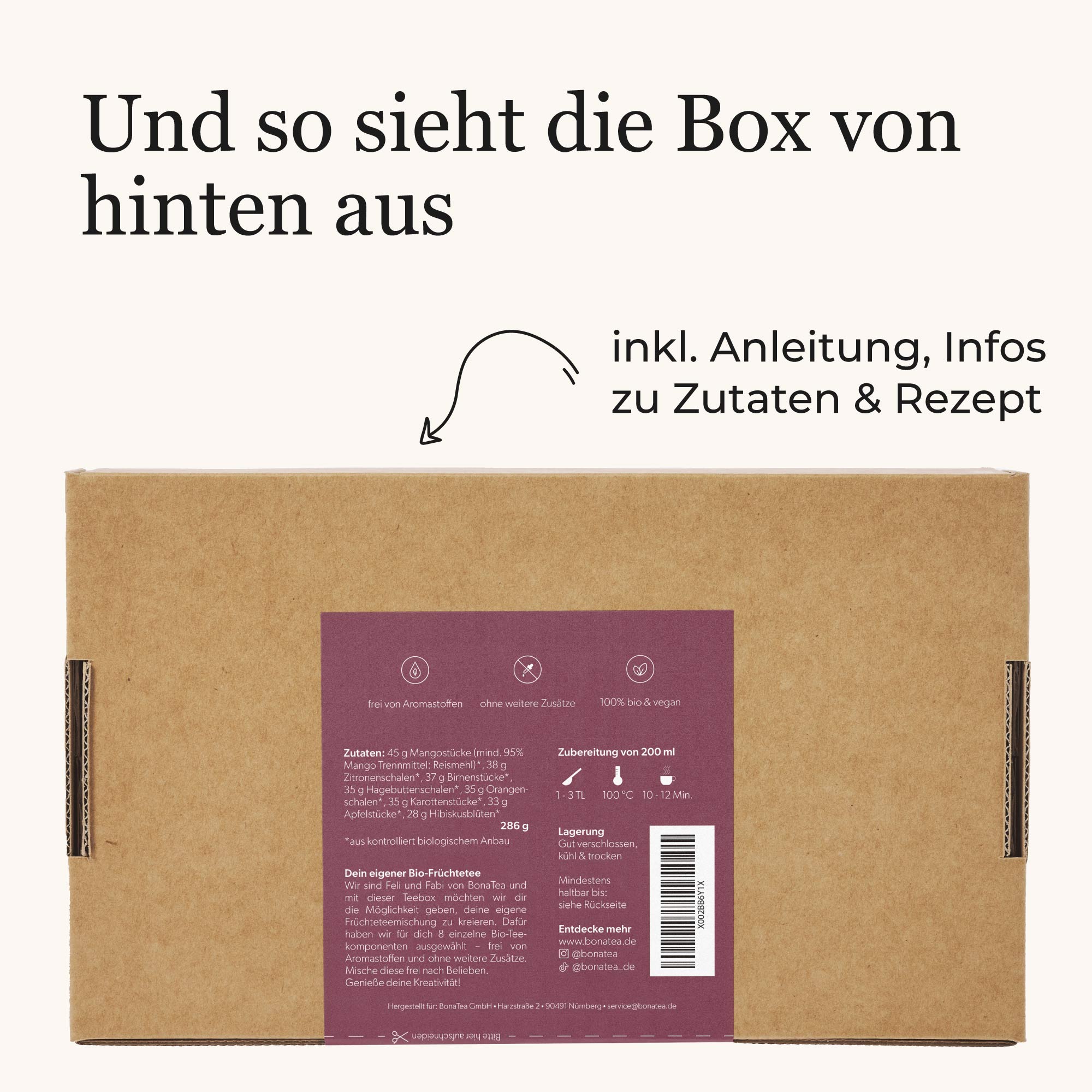 Früchtetee Selber Mischen Geschenkset