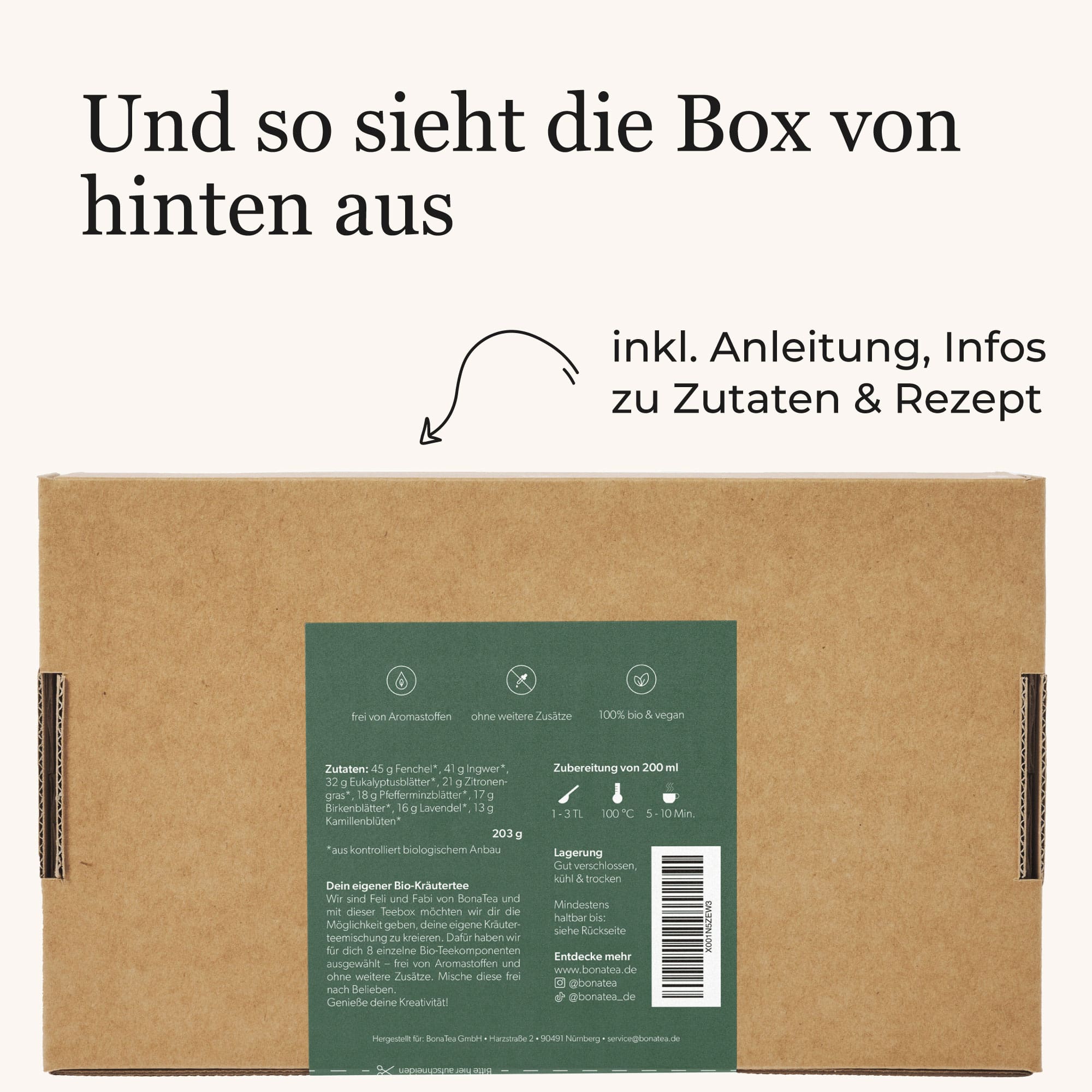 Kräutertee Selber Mischen Geschenkset