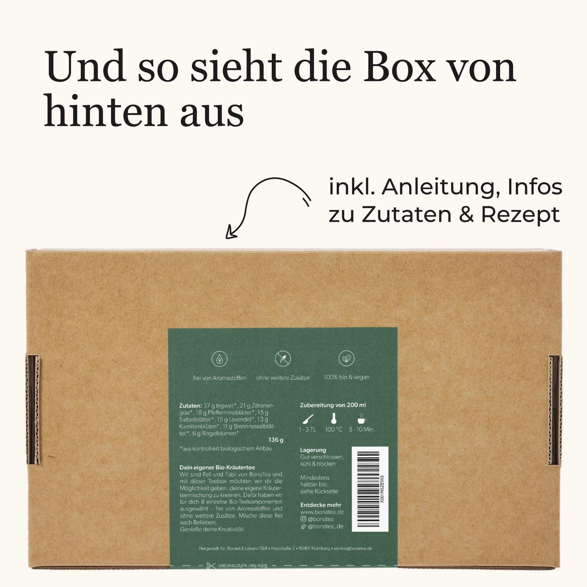 Kräutertee Selber Mischen Geschenkset