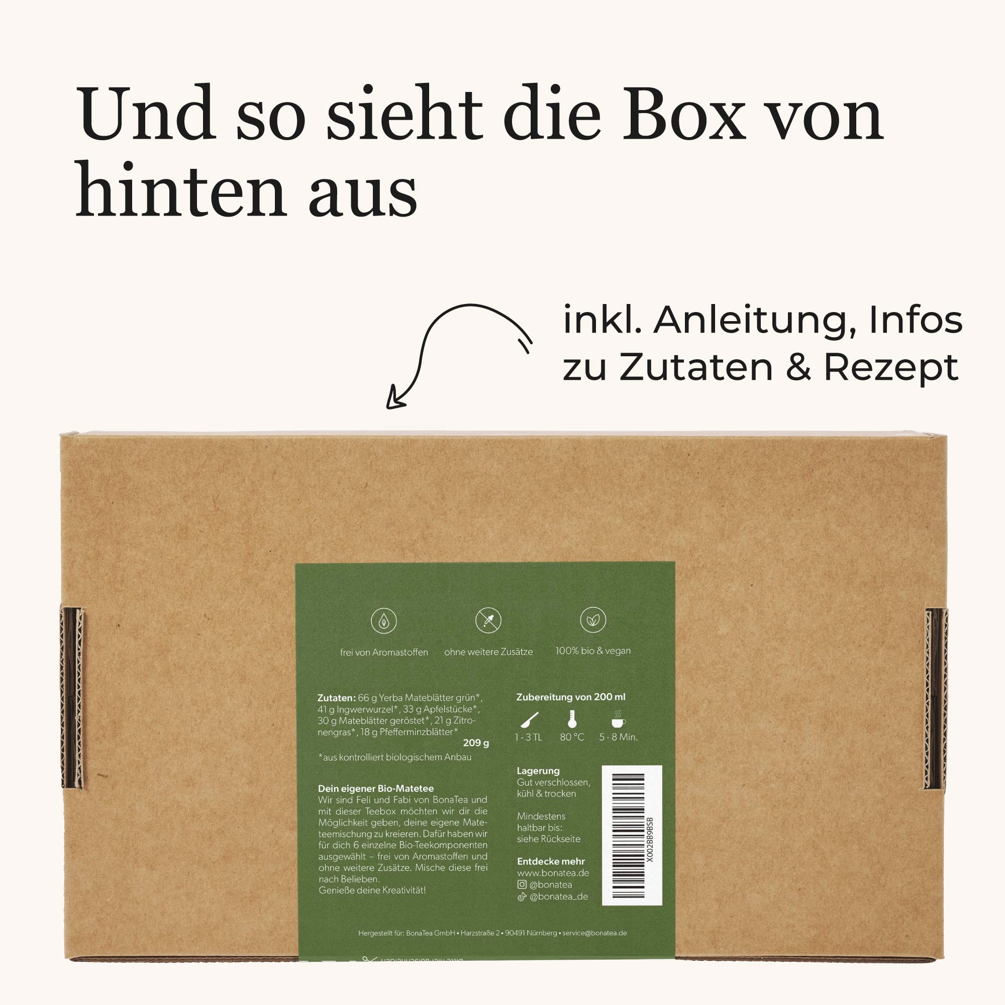 Matetee Selber Mischen Geschenkset