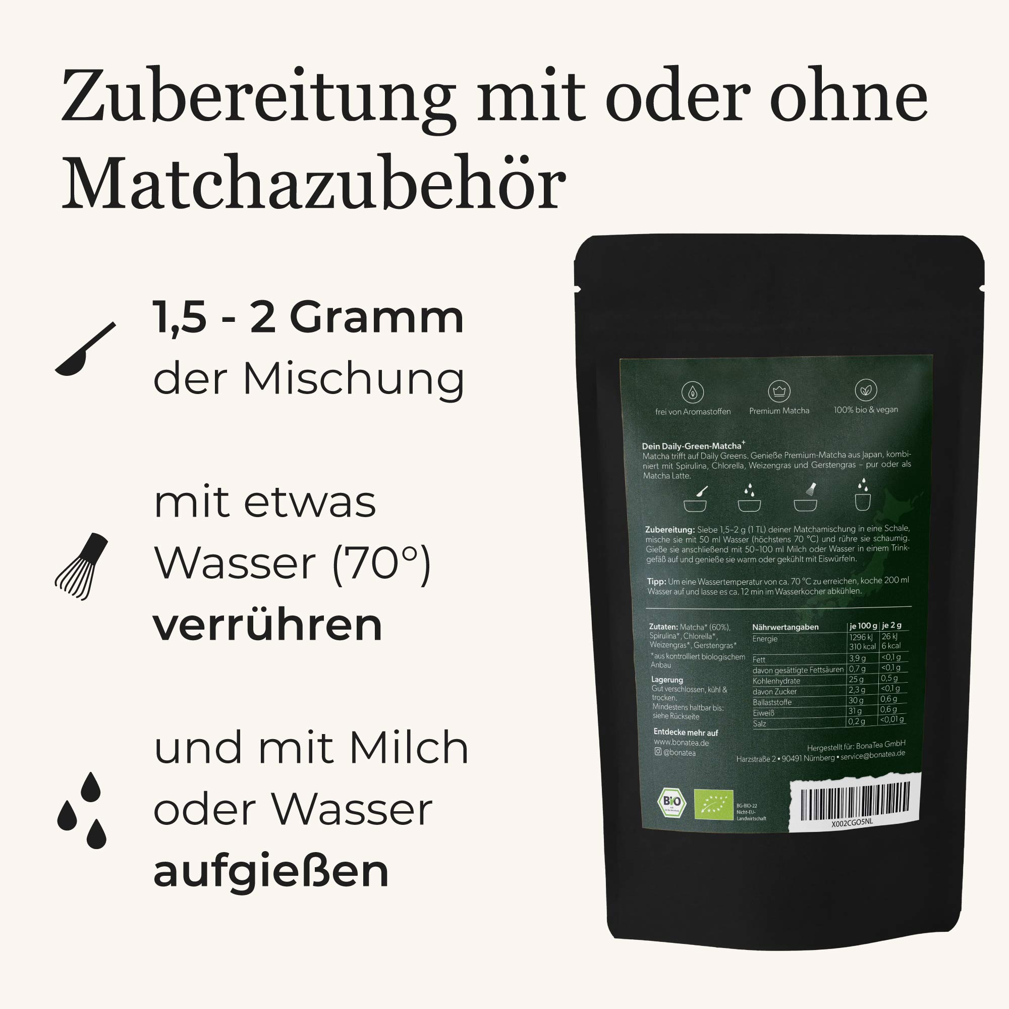 Dein Matcha⁺ Kennenlernset