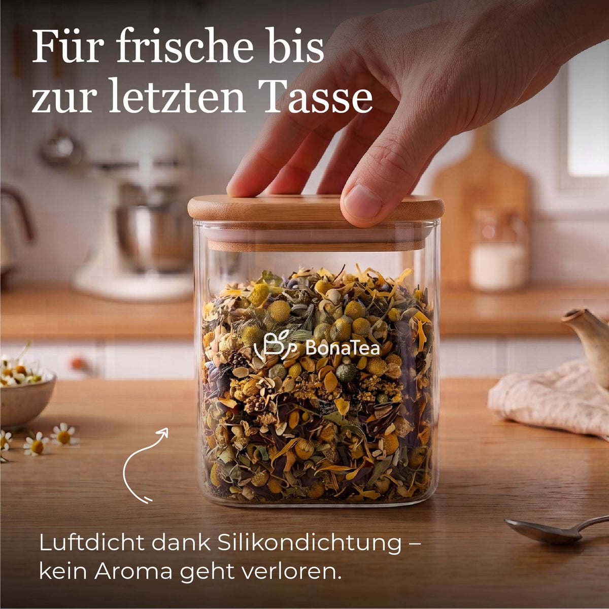Deine Vorratsdose mit Aromaverschluss