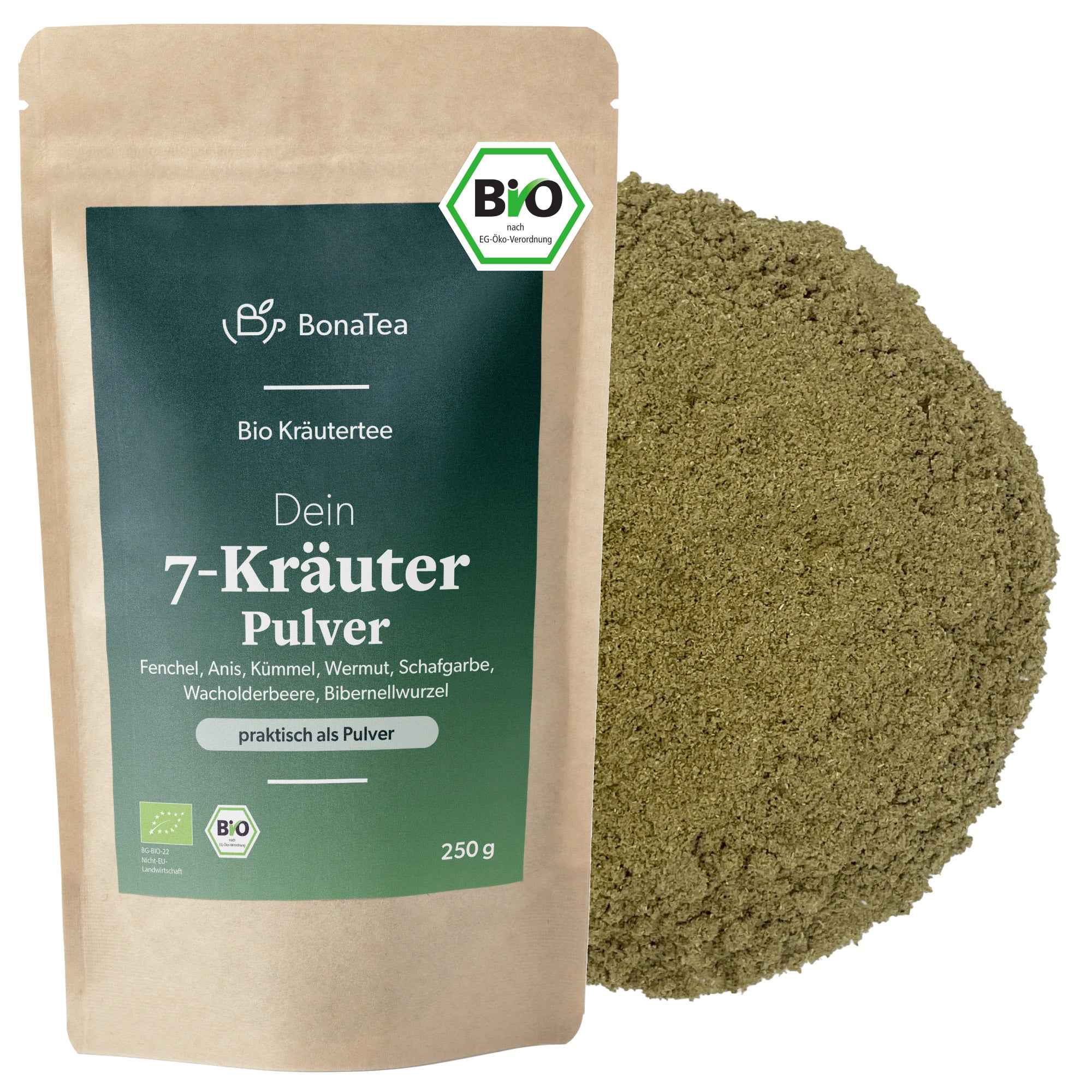 Dein 7-Kräuter Pulver - Kräuterpulver, 250g