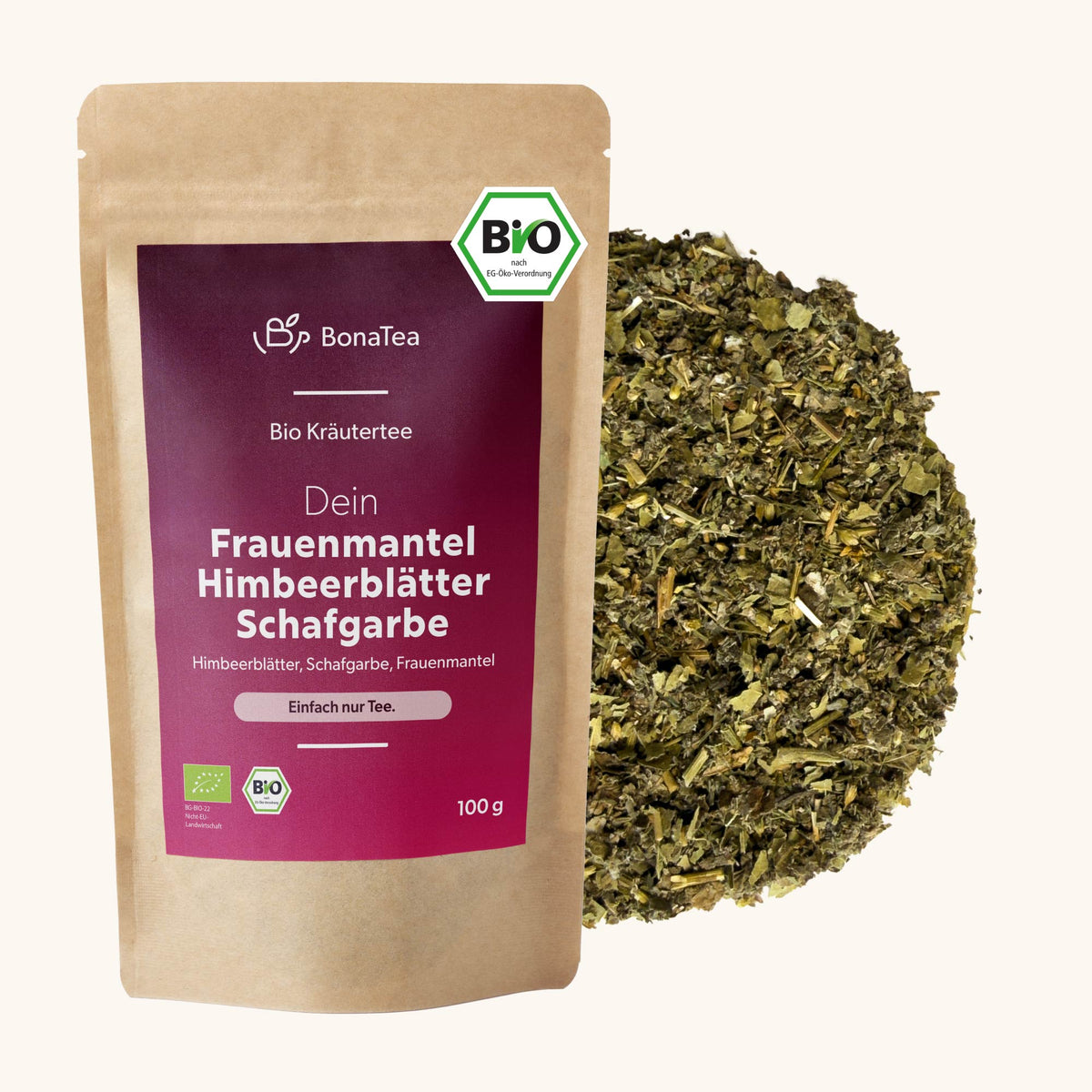 Dein Frauenmantel-Himbeerblätter-Schafgarbe