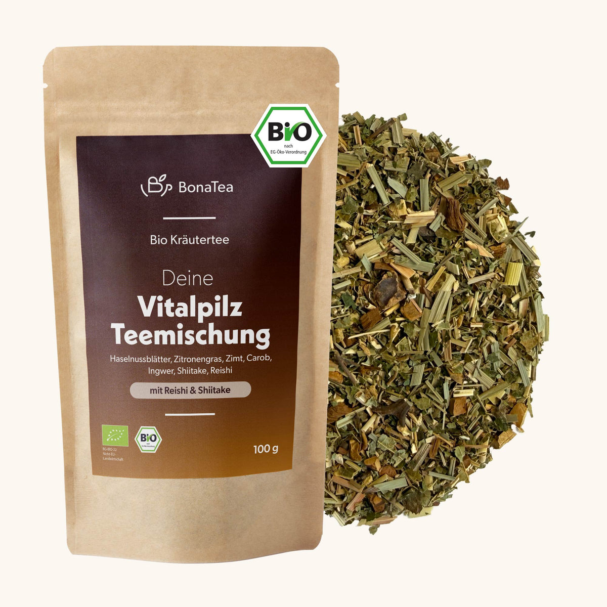Deine Vitalpilz Teemischung