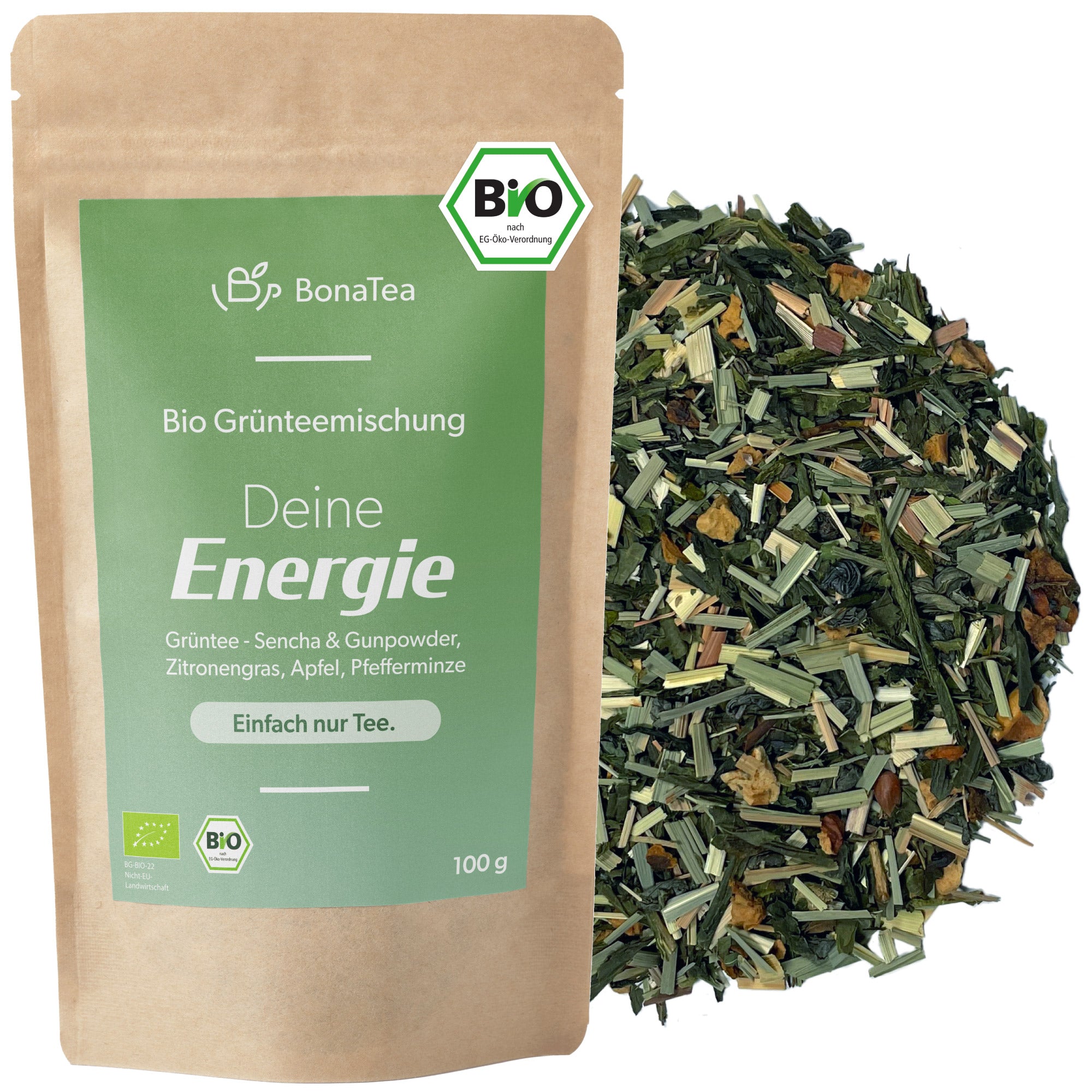 Deine Energie - Grüntee-Mischung, 100g