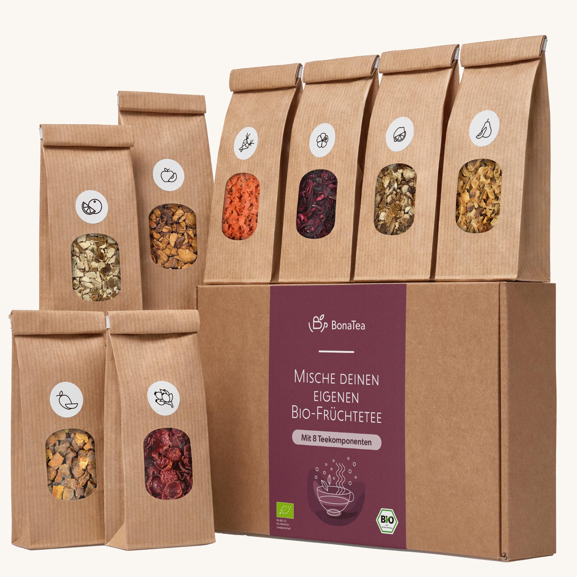 Früchtetee Selber Mischen Geschenkset