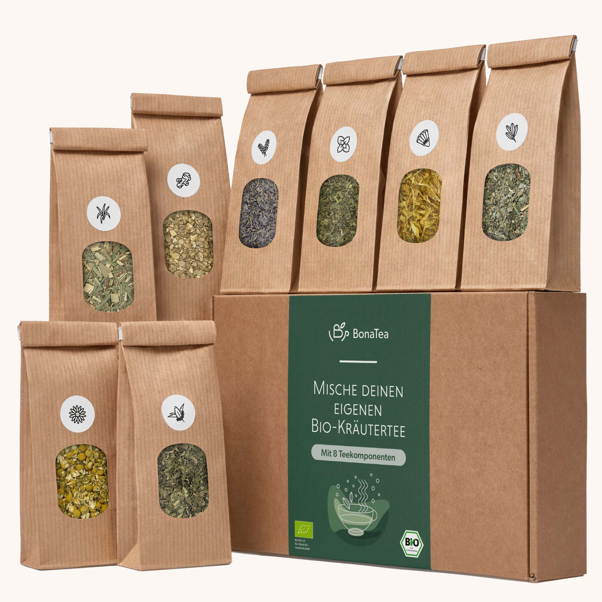 Kräutertee Selber Mischen Geschenkset