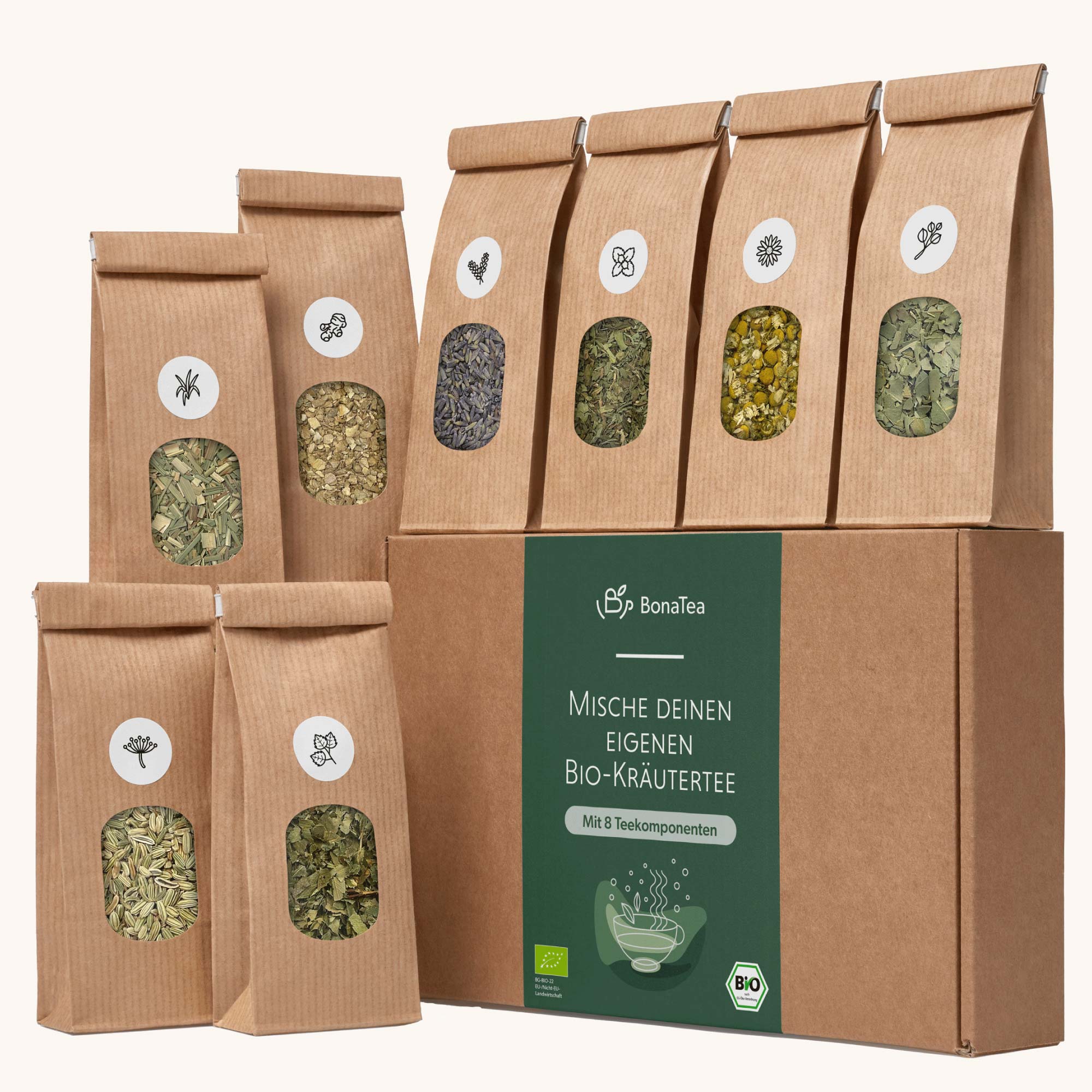 Kräutertee Selber Mischen Geschenkset