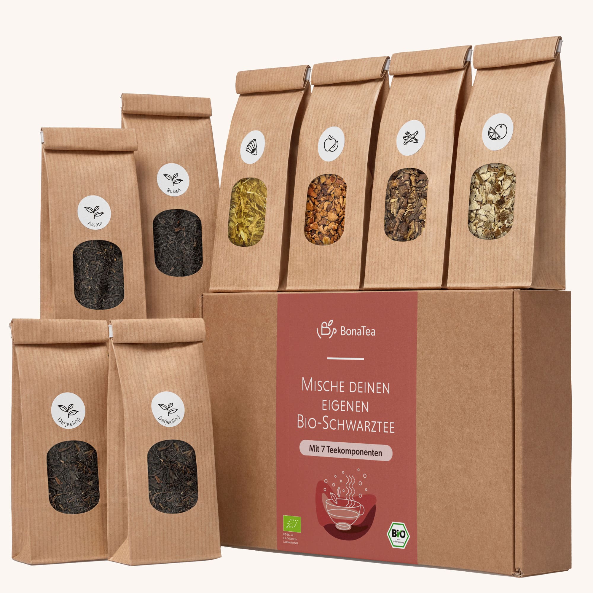 Schwarztee Selber Mischen Geschenkset