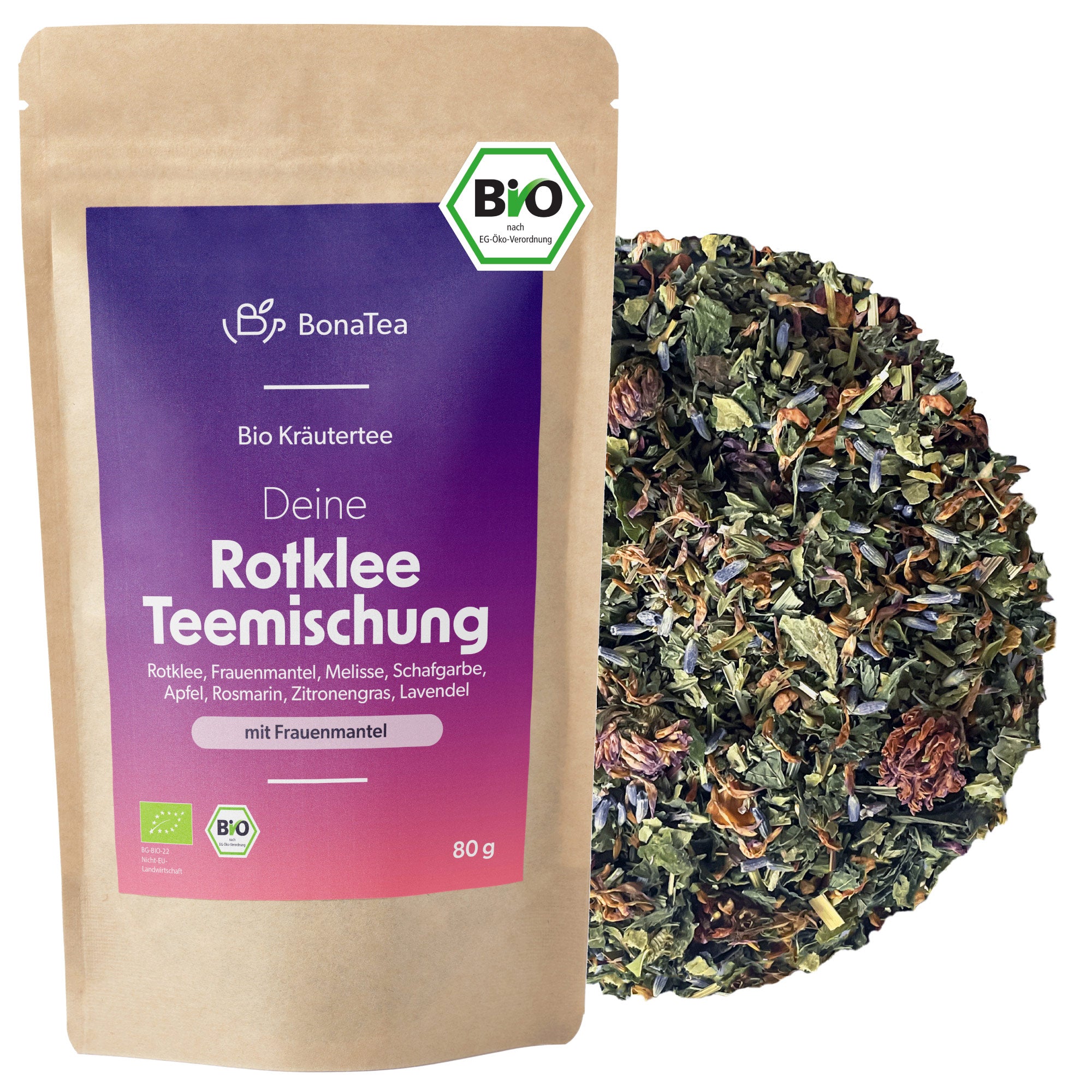 Deine Rotklee-Teemischung - Kräutertee, 80g