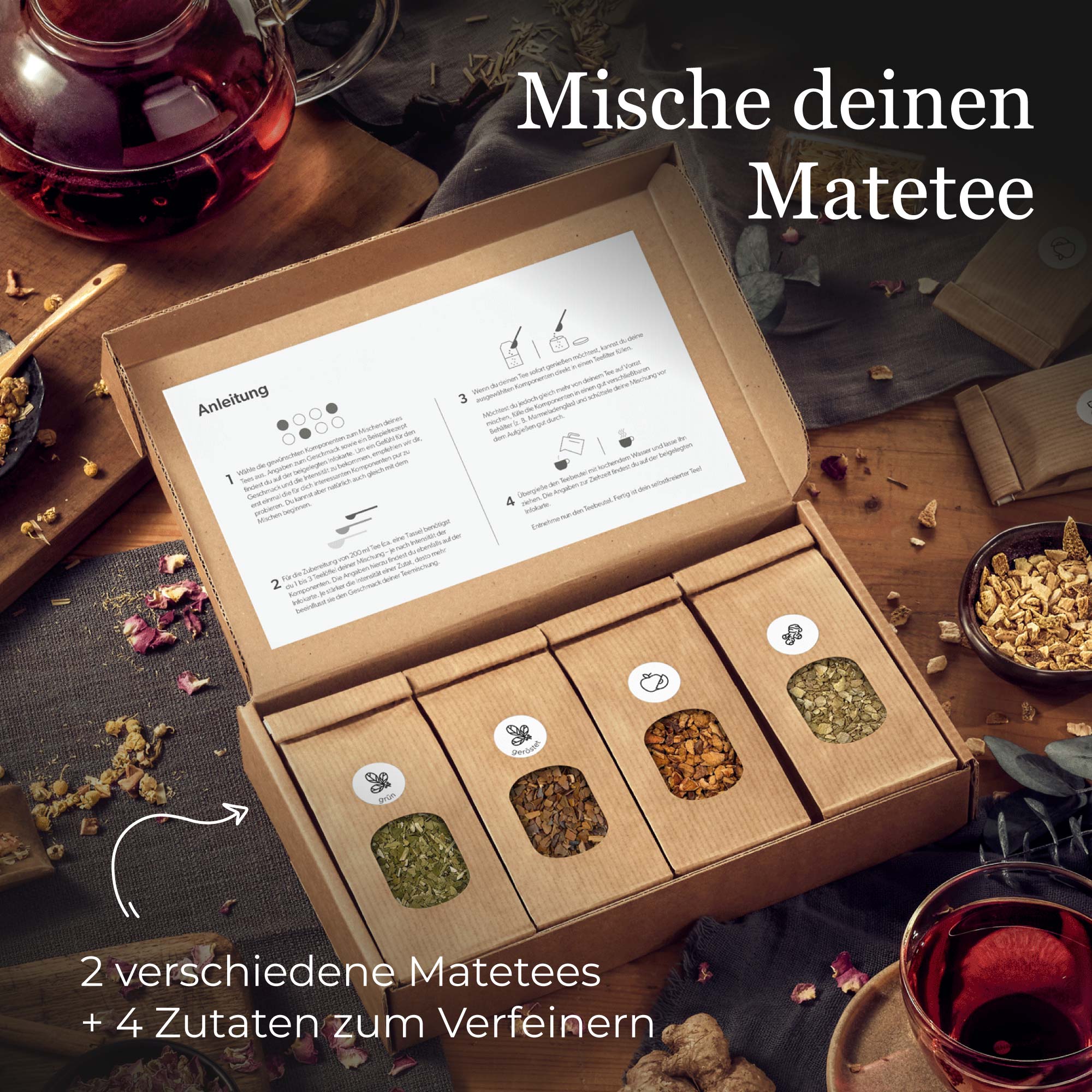 Matetee Selber Mischen Geschenkset