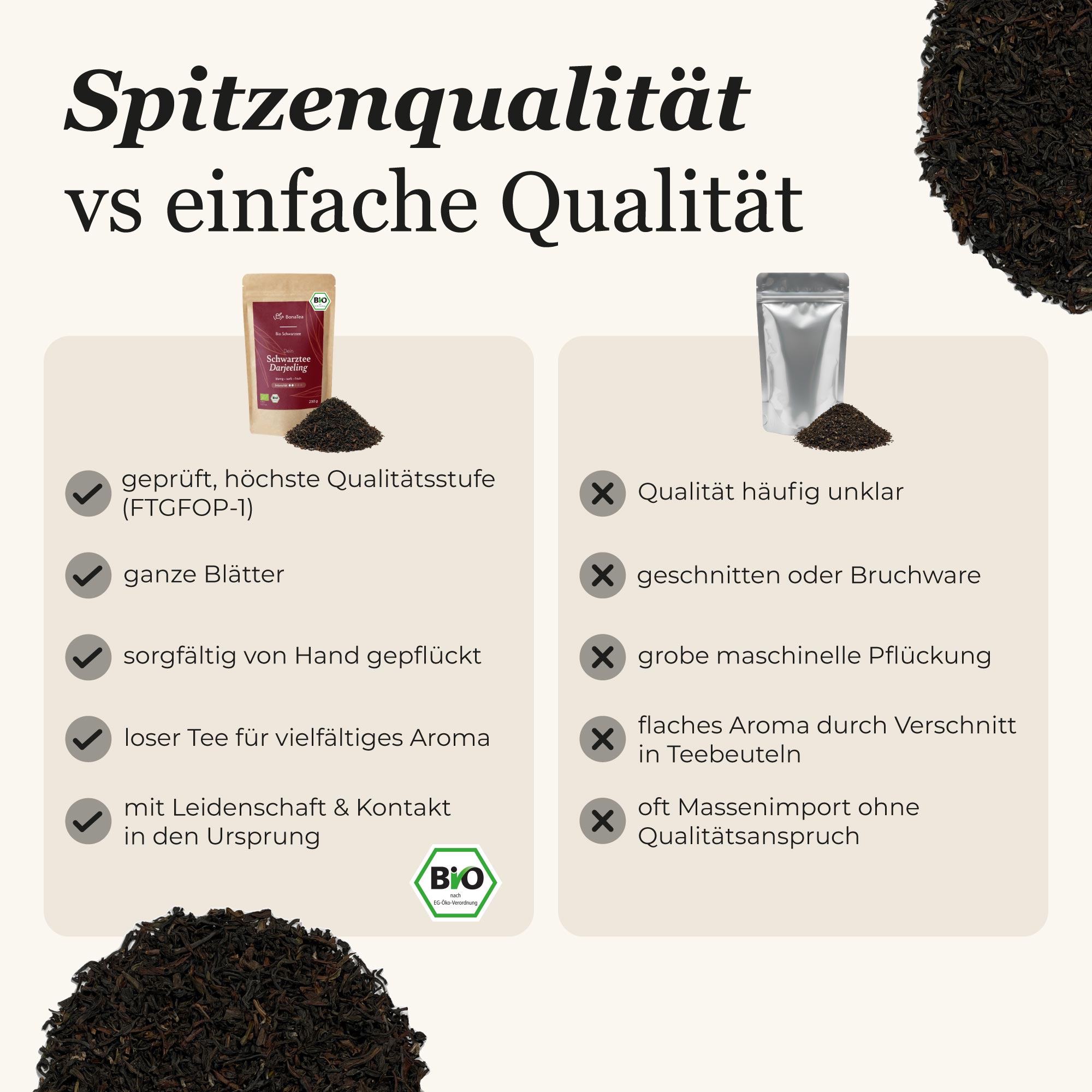 Dein Schwarztee Dajeeling