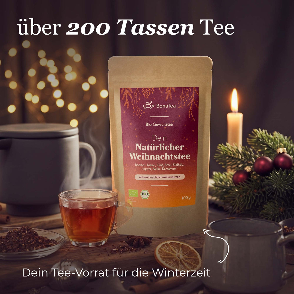 Dein Weihnachtstee Set