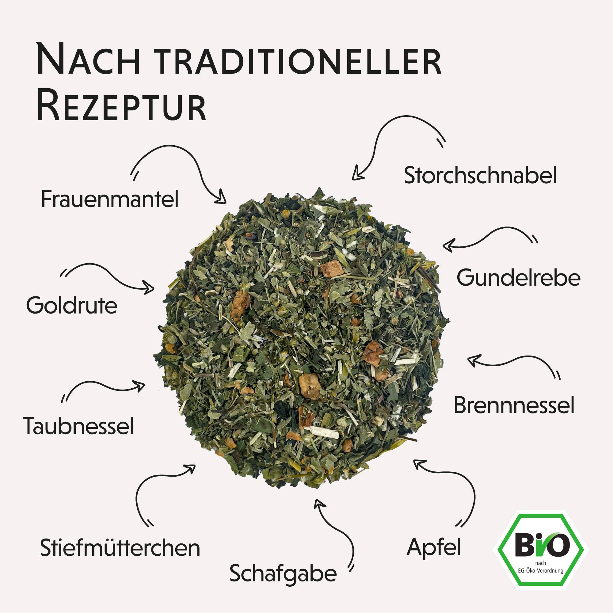 Deine Nestkräuter - Kräutertee, 80g