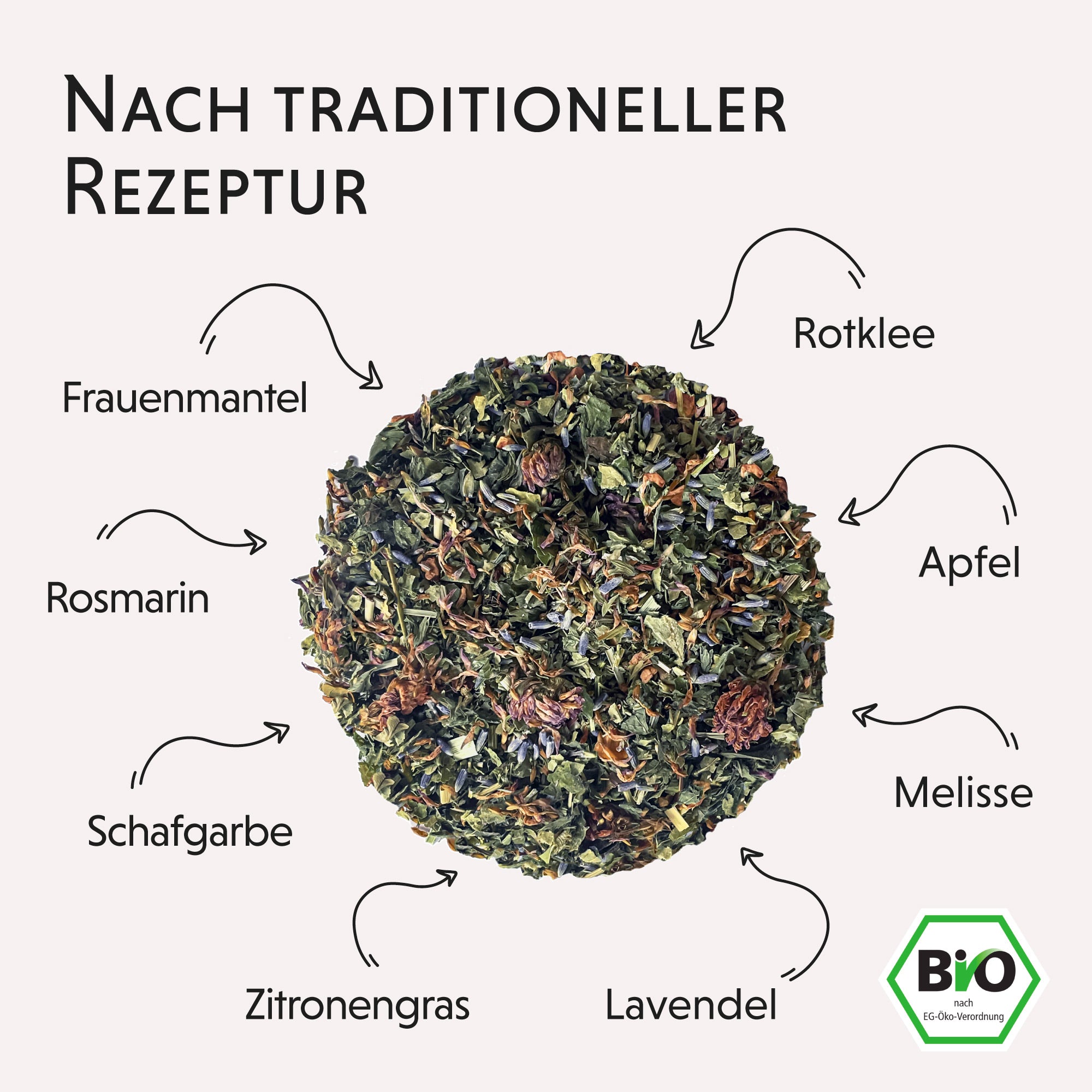 Deine Rotklee-Teemischung - Kräutertee, 80g