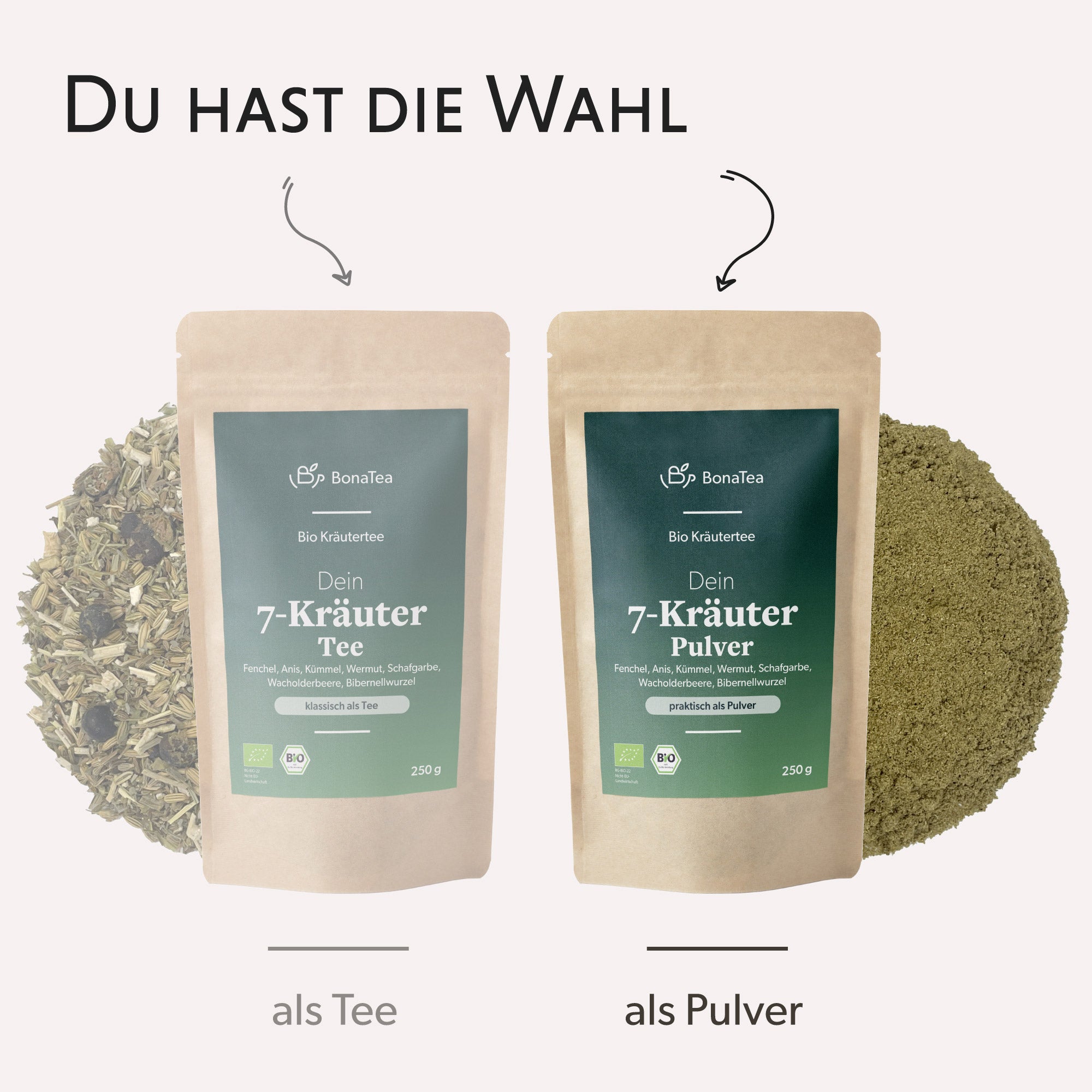 Dein 7-Kräuter Pulver - Kräuterpulver, 250g