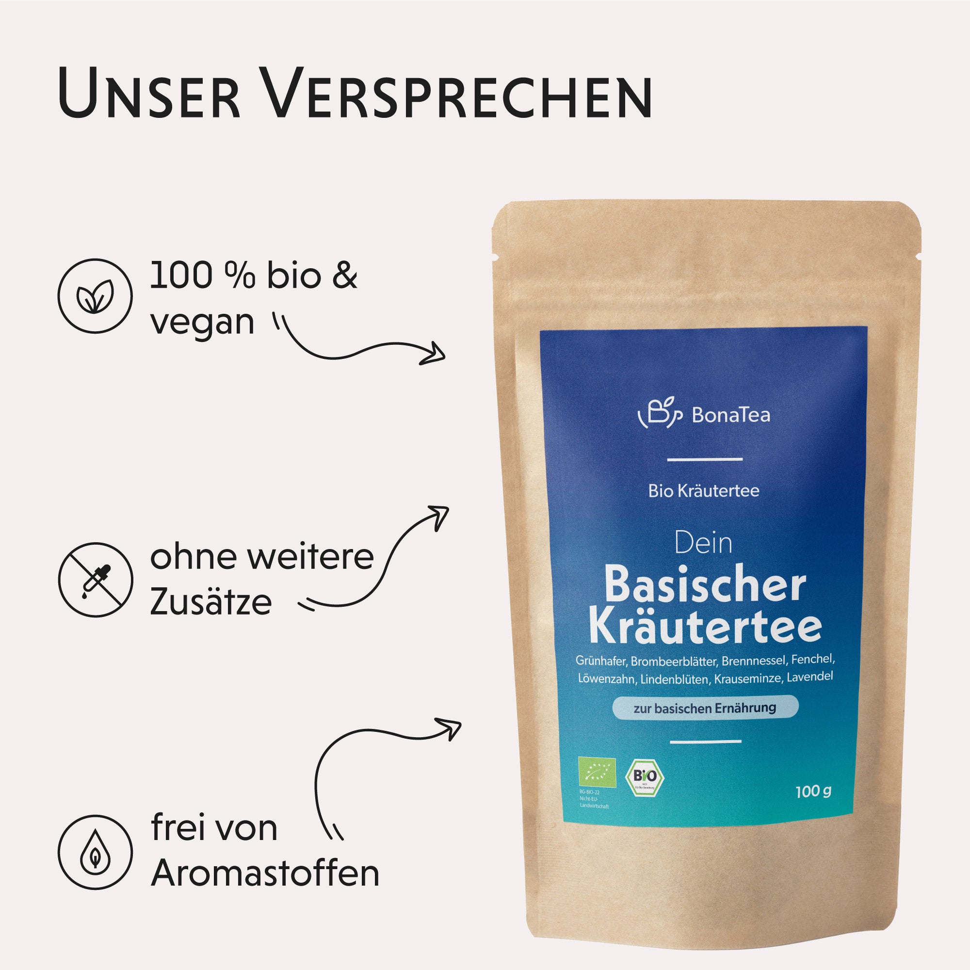 Dein Basischer Kräutertee - Kräutertee, 100g