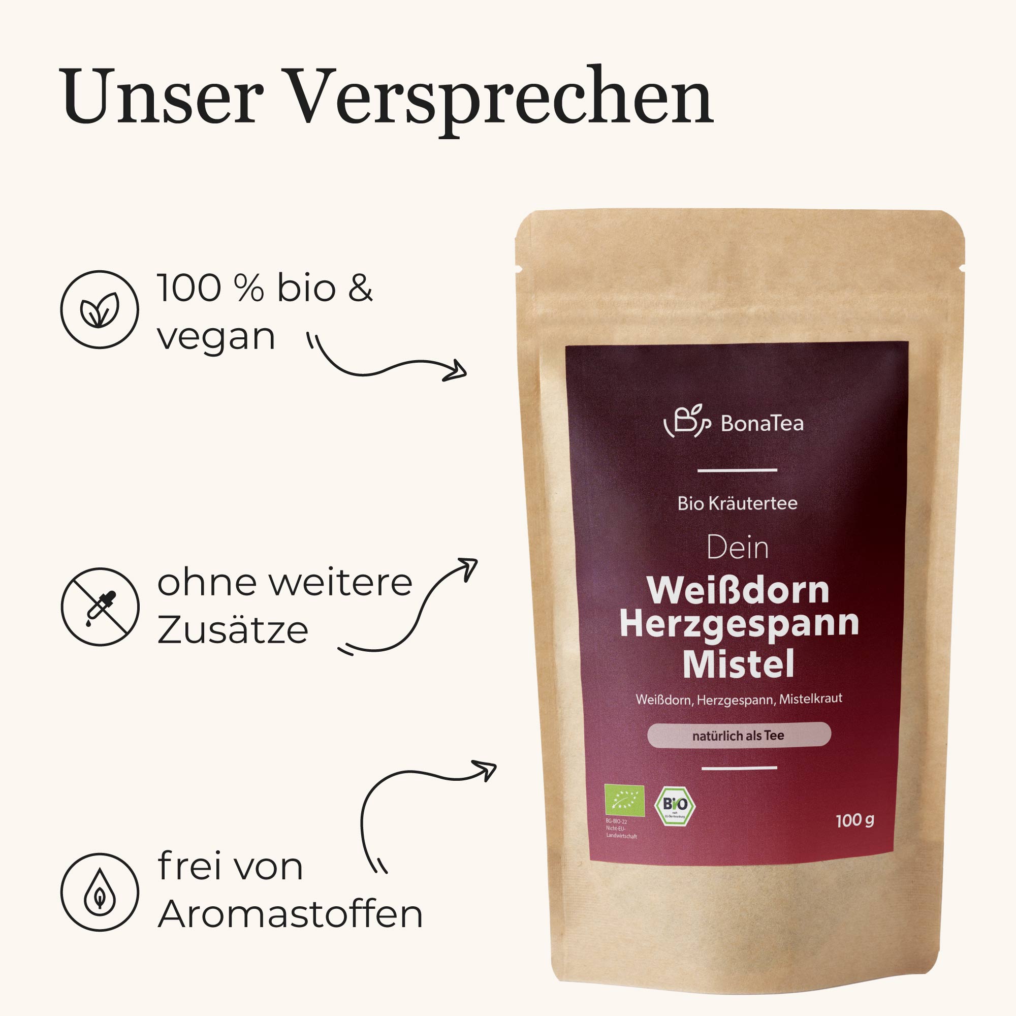 Dein Weißdorn-Herzgespann-Mistel