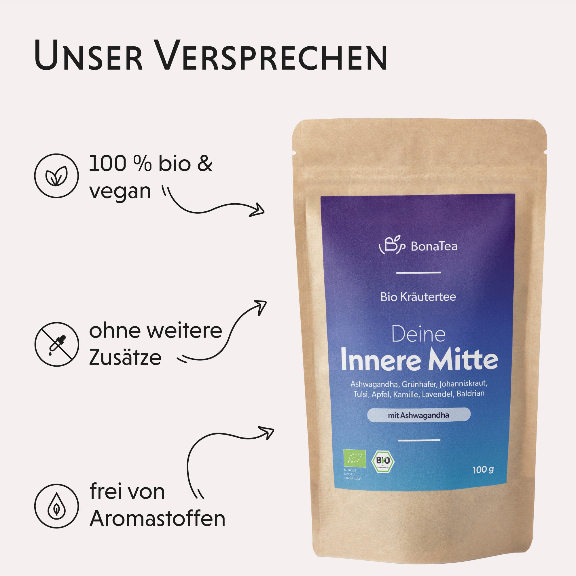 Deine Innere Mitte - Kräutertee, 100g