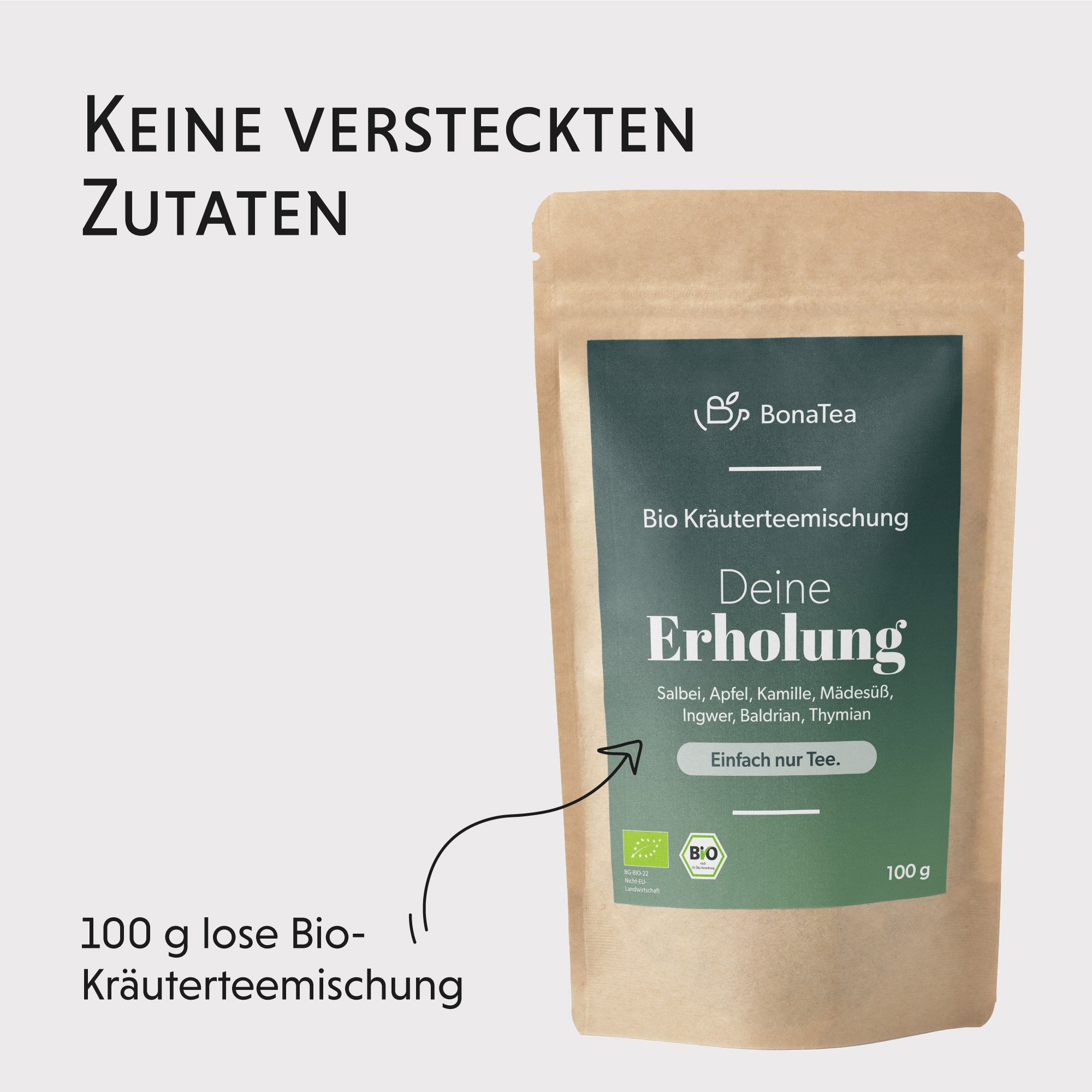 Deine Erholung - Kräutertee, 100g