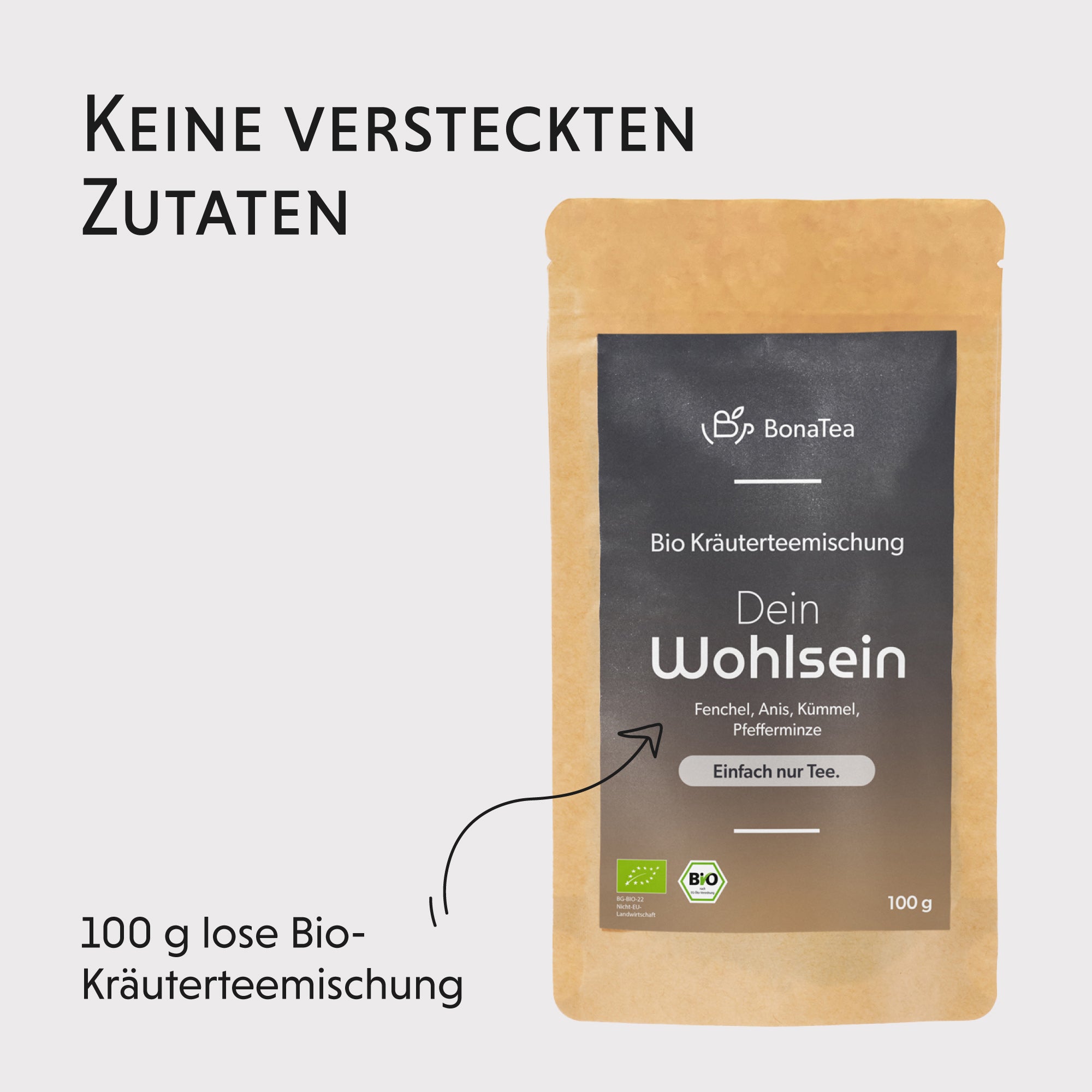 Dein Wohlsein - Fenchel-Anis-Kümmel, 100g