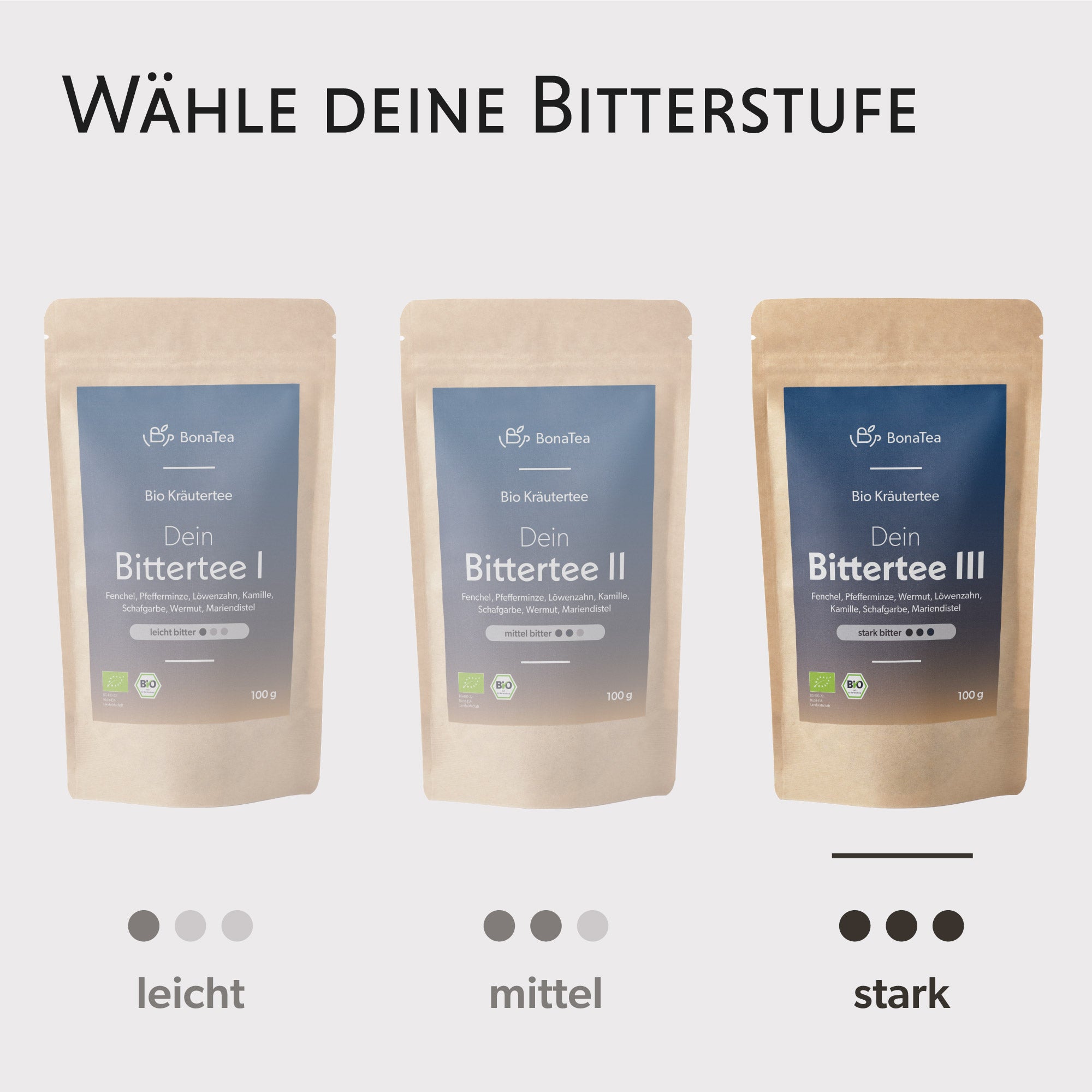 Dein Bittertee 3 - Intensität: Stark, 100g