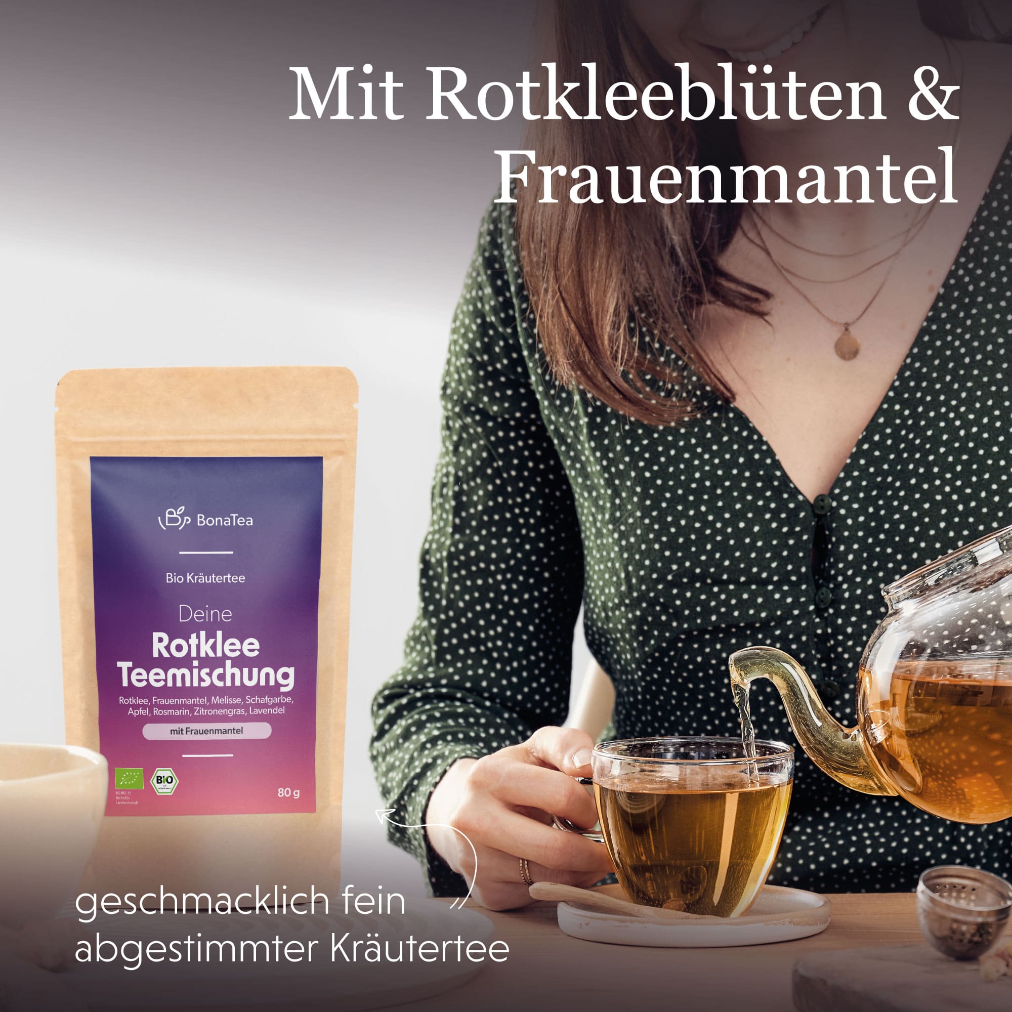 Deine Rotklee-Teemischung