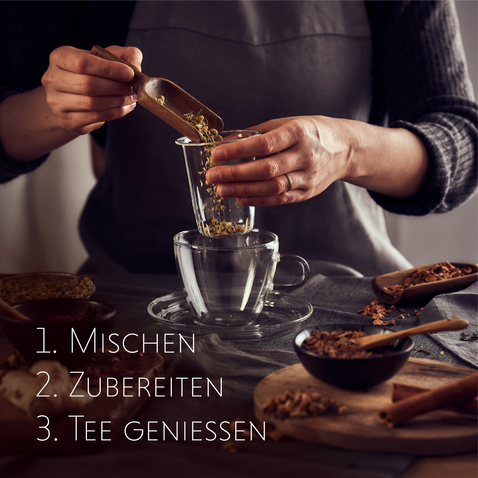 Kräutertee Selber Mischen Geschenkset