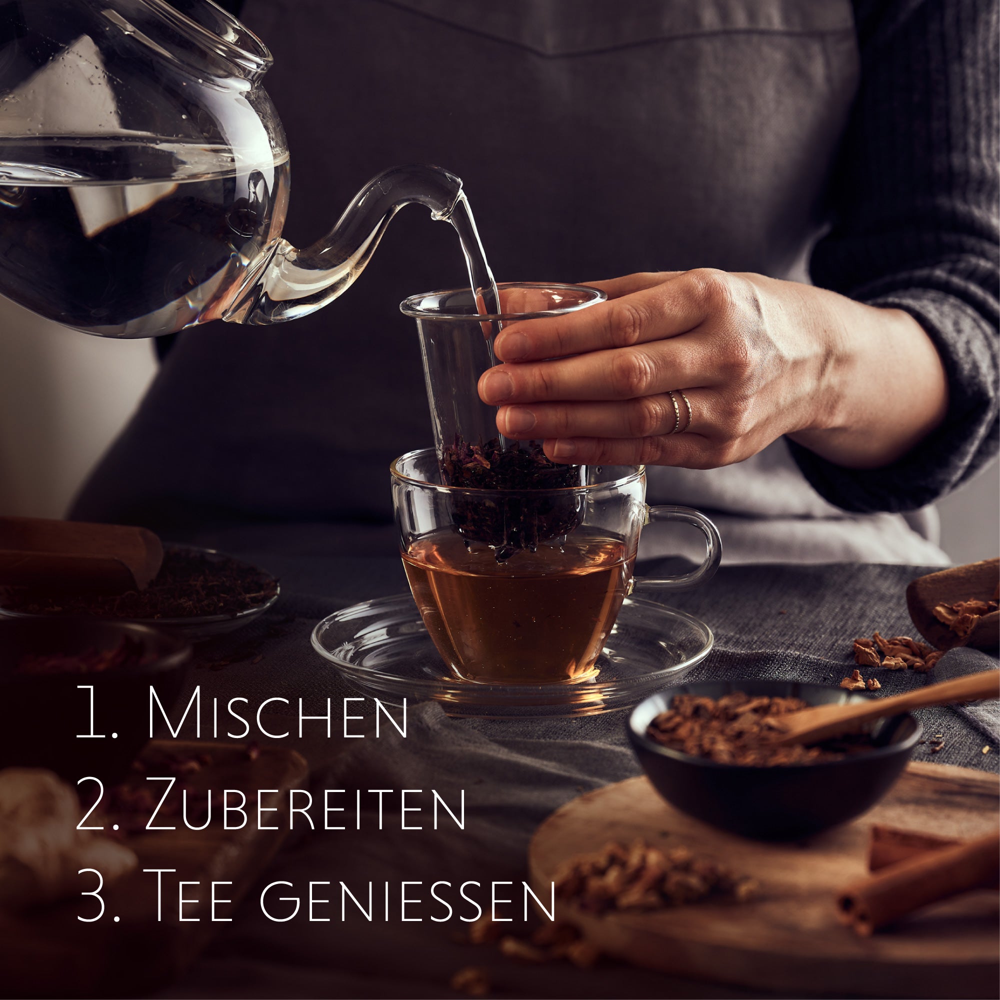 Schwarztee Selber Mischen Geschenkset